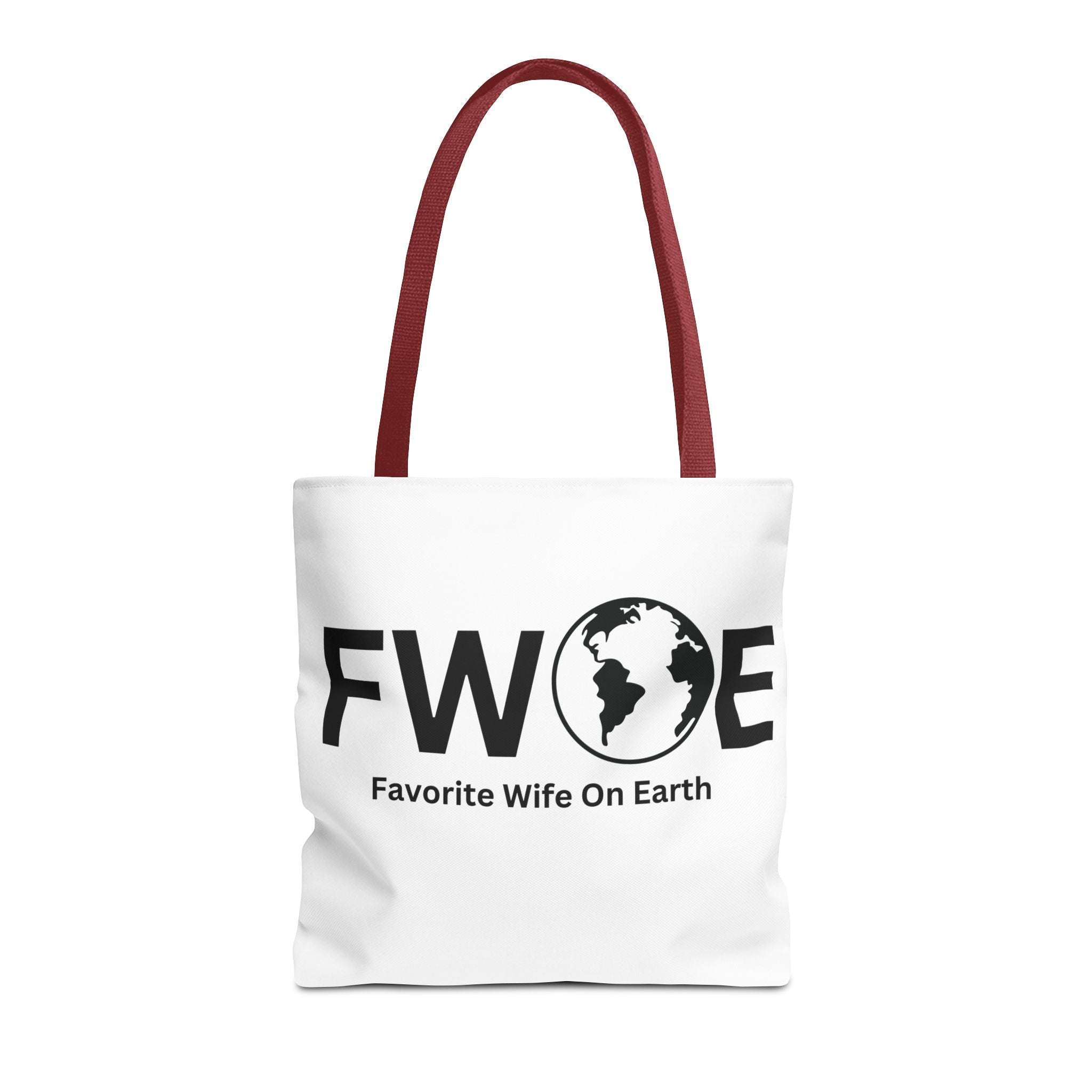 Favorite Wife On Earth (FWOE) Tote Bag - Custom Printed Stylish and Functional Tote