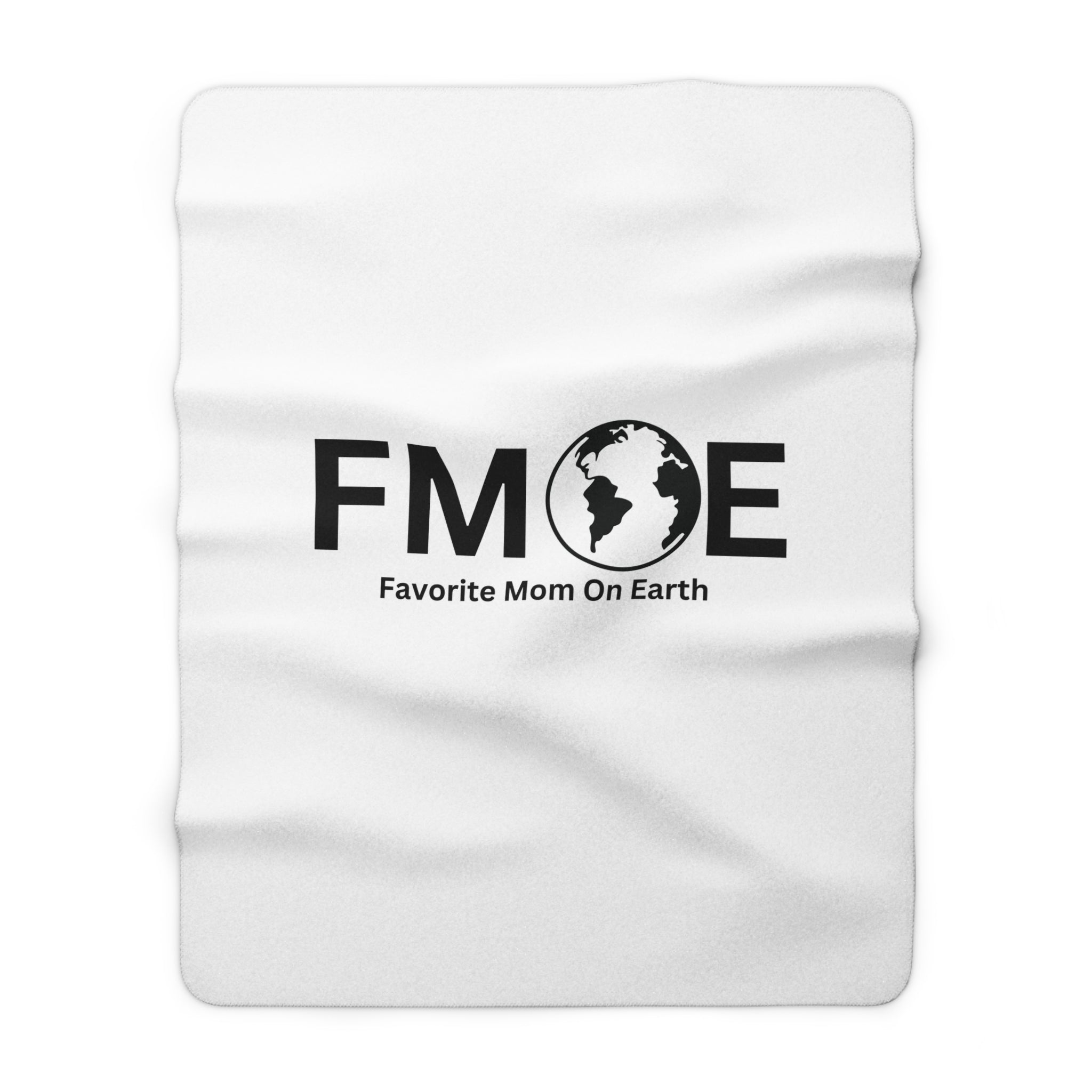 FMOE Sherpa Fleece Blanket - Favorite Mom On Earth