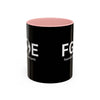 Favorite Grandma On Earth Mug (FGOE) Accent Coffee Mug (11oz, 15oz)