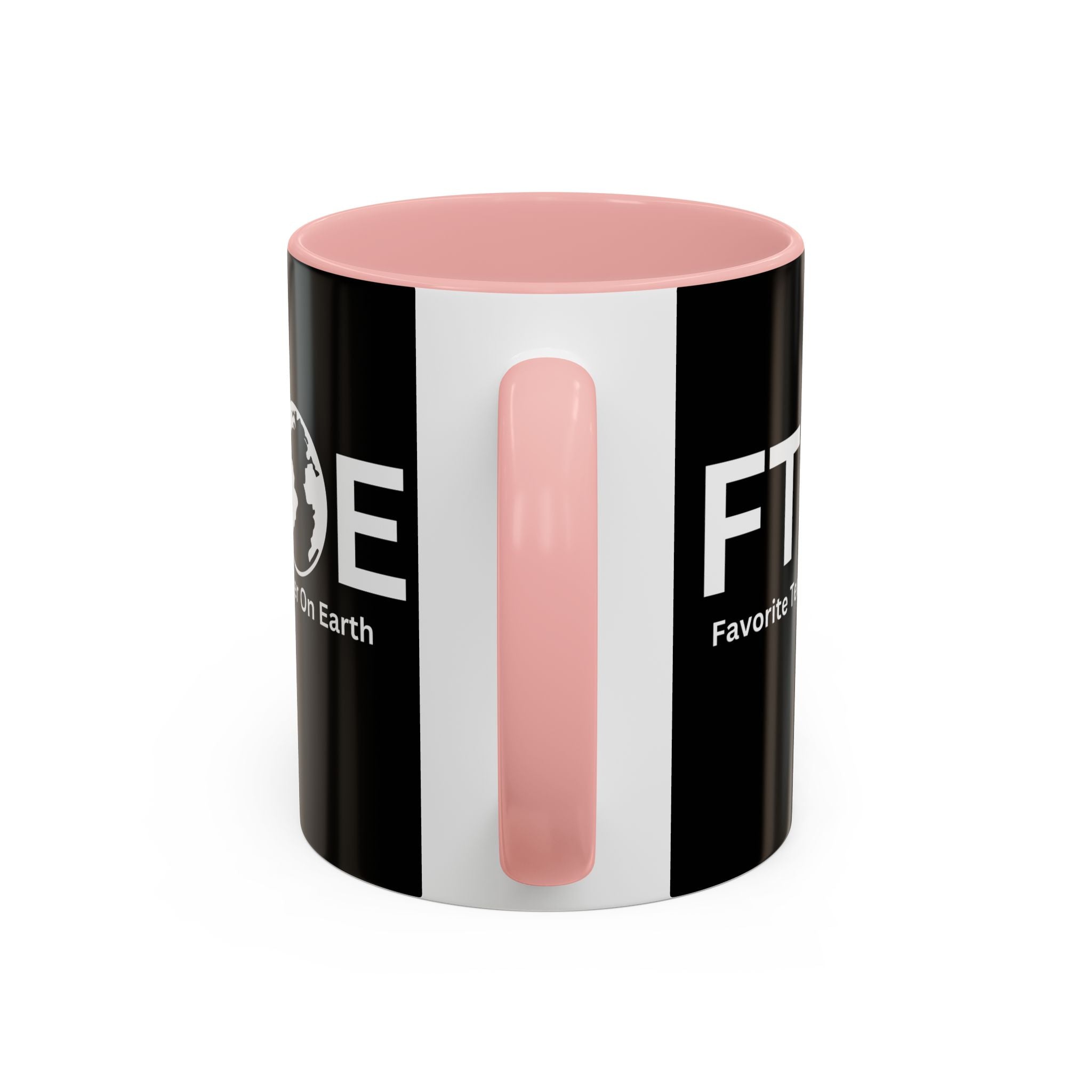 Favorite Teacher On Earth (FTOE) Accent Coffee Mug (11oz, 15oz)