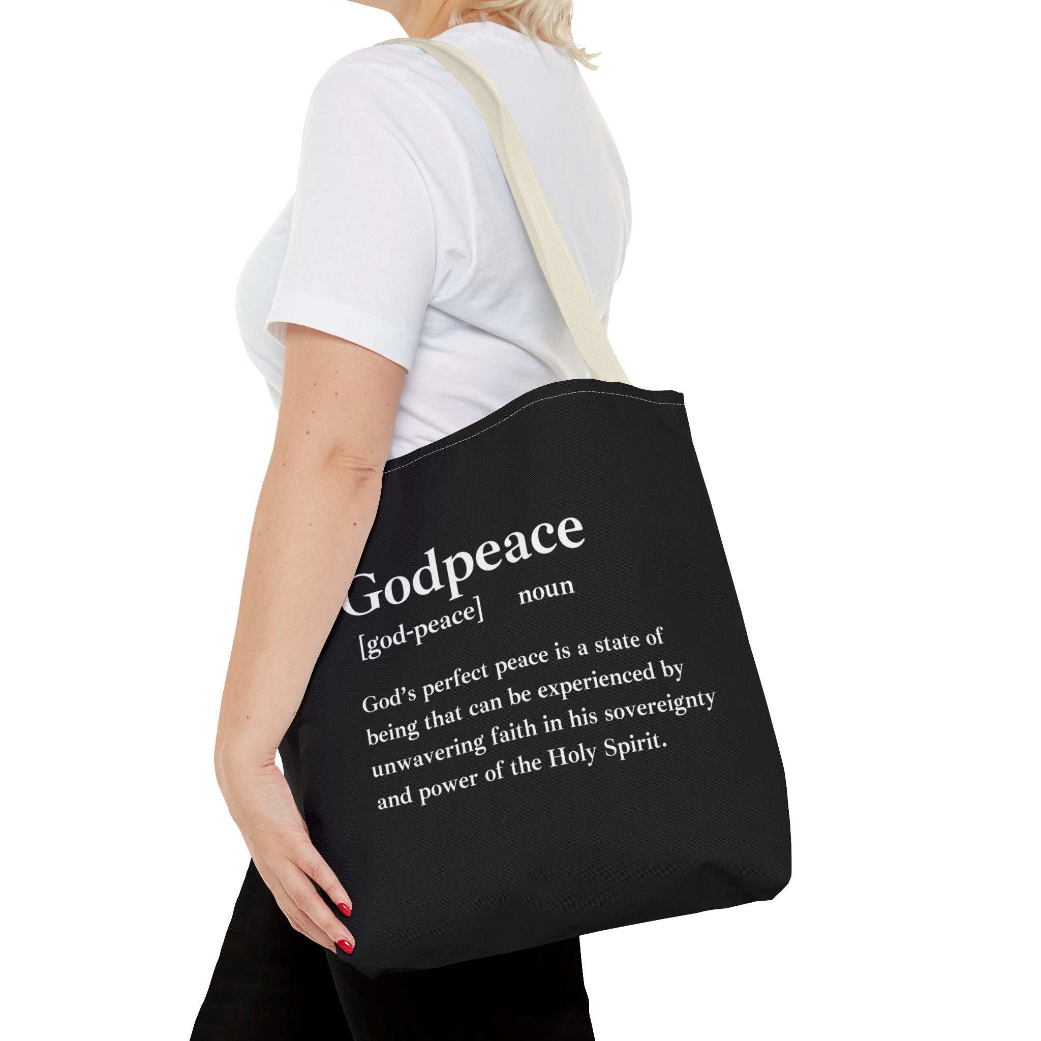 Godpeace Tote Bag - Custom Printed Stylish and Functional Tote