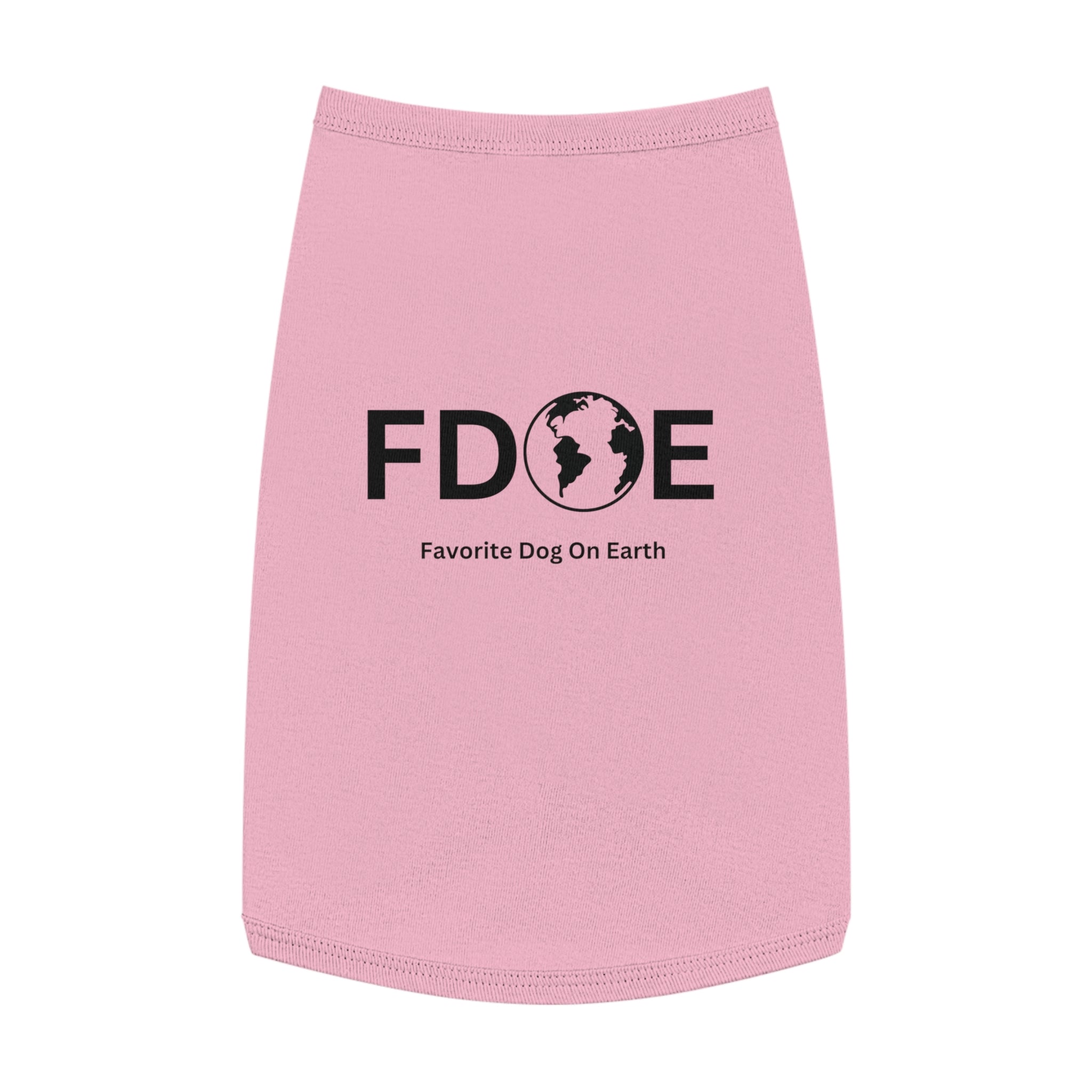 Favorite Dog On Earth (FDOE) - Custom Pet Tank Top