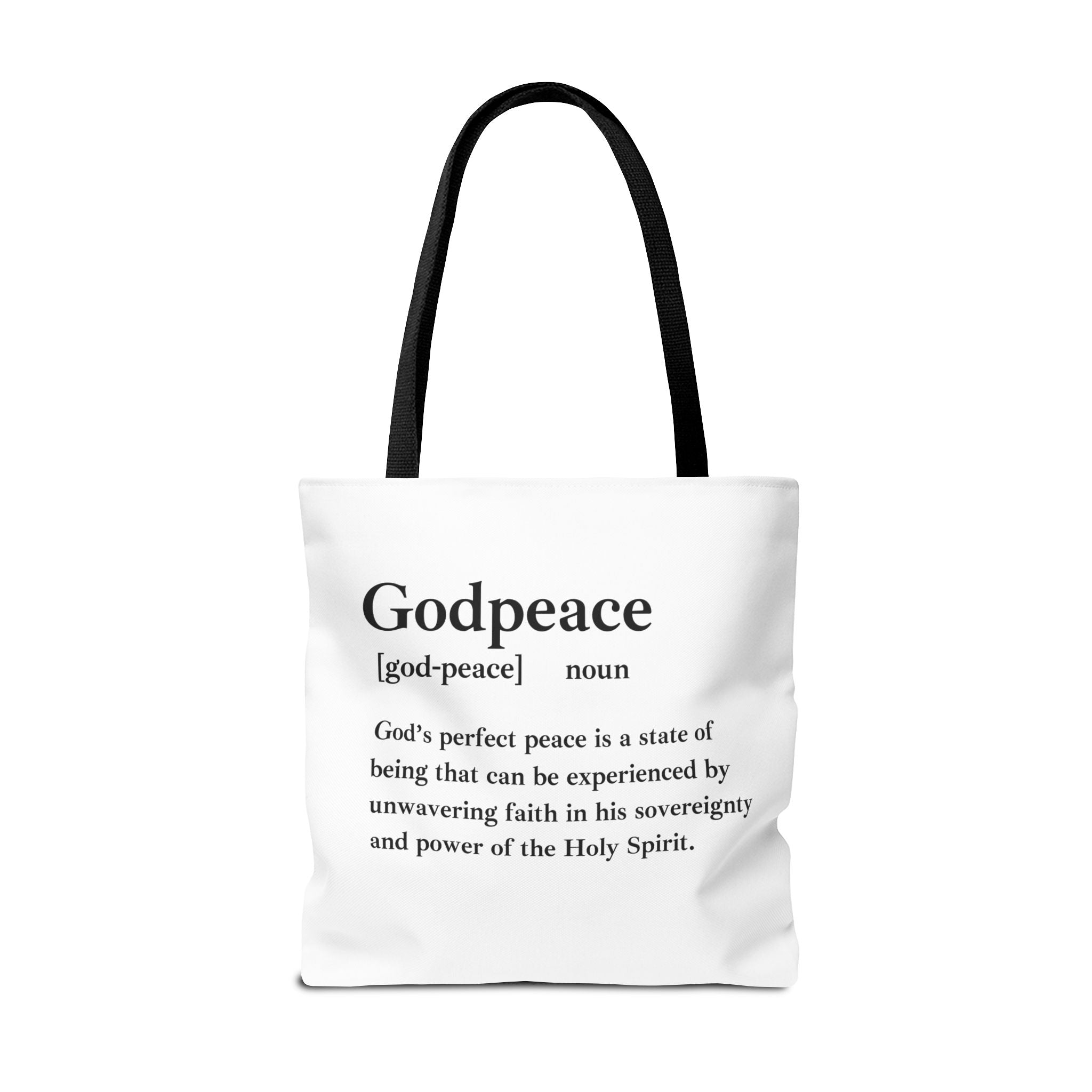 Godpeace Tote Bag - Custom Printed Stylish and Functional Tote