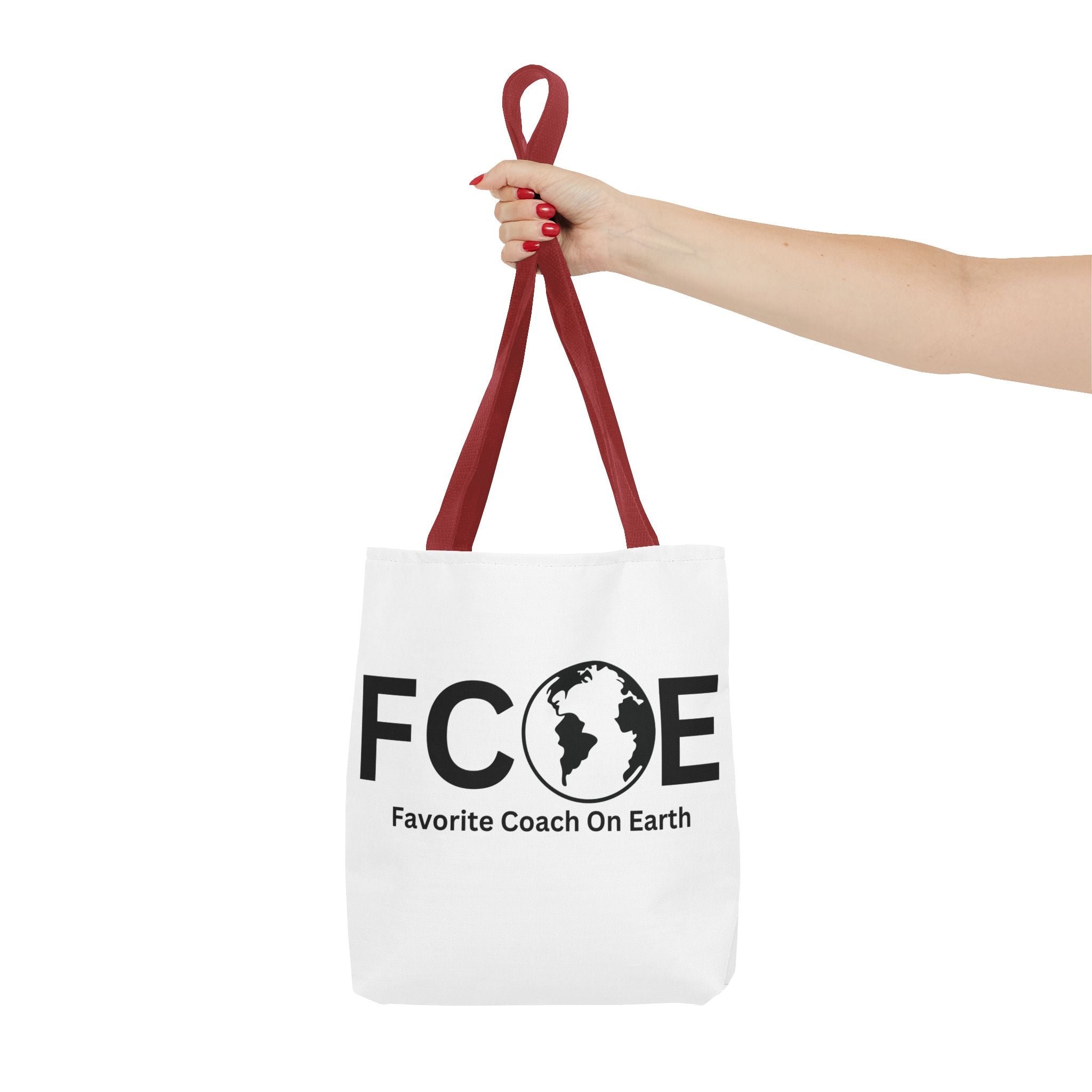 Favorite Coach On Earth (FCOE) Tote Bag - Custom Printed Stylish and Functional Tote