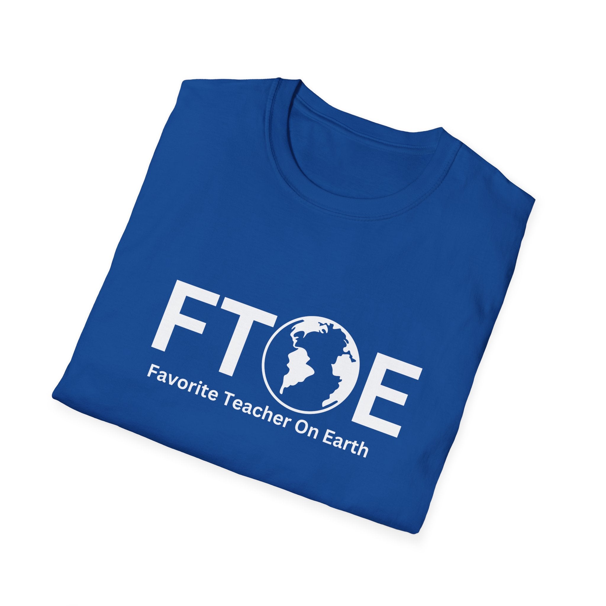 Favorite Teacher On Earth T-Shirt (FTOE) – Customizable Comfort Colors Garment-Dyed Tee
