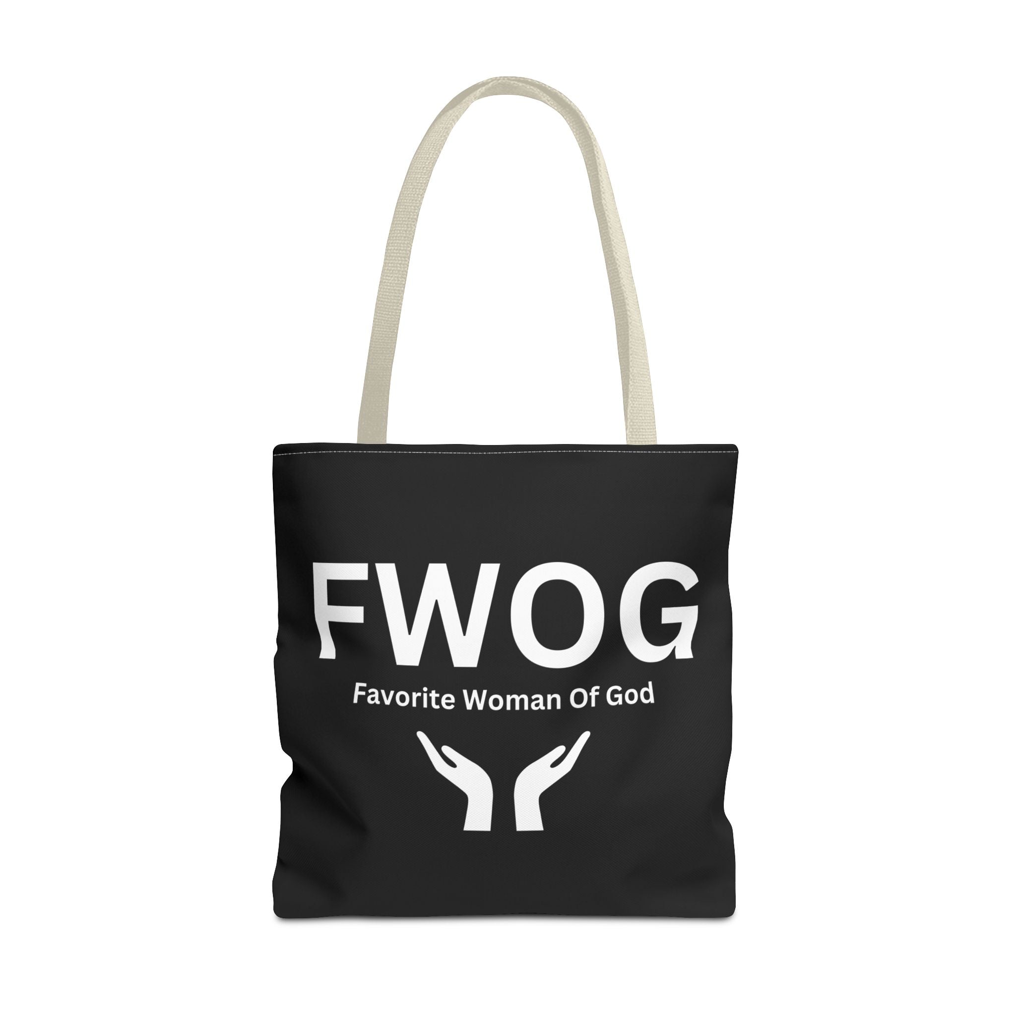 Favorite Woman of God (FWOG) Tote Bag - Custom Printed Stylish and Functional Tote
