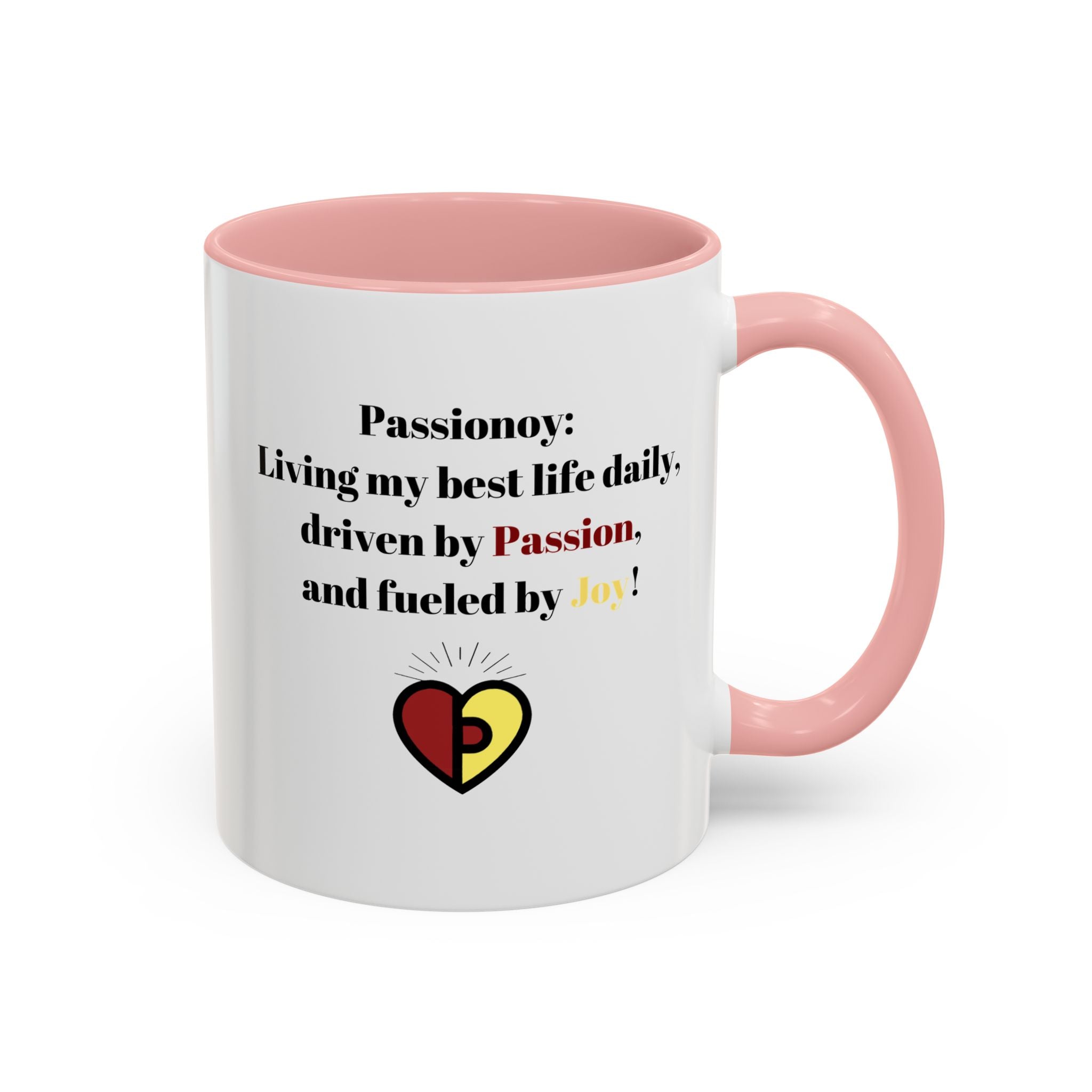 Passionoy Statement Accent Coffee Mug (11, 15oz)
