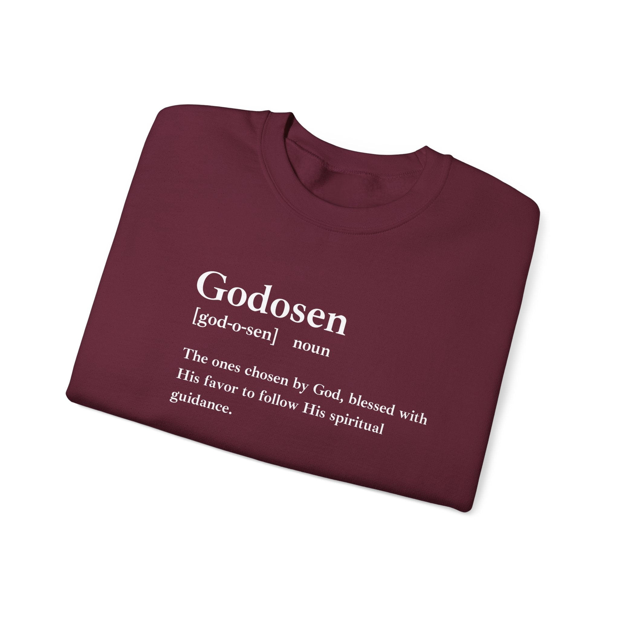 Godosen Unisex Heavy Blend Crewneck Sweatshirt - Cozy and Durable Style