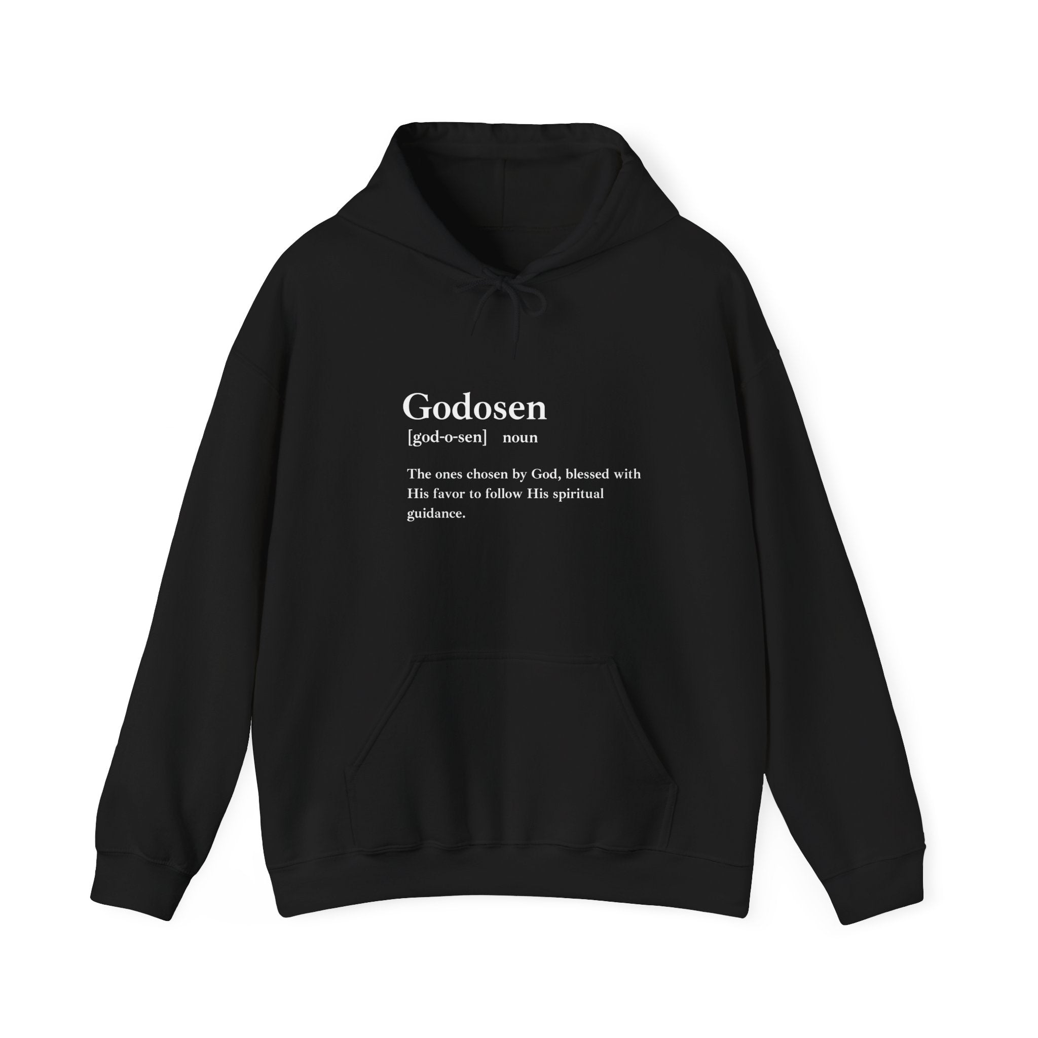 Godosen Unisex Heavy Blend™ Hooded Sweatshirt – Cozy Cotton-Polyester Hoodie