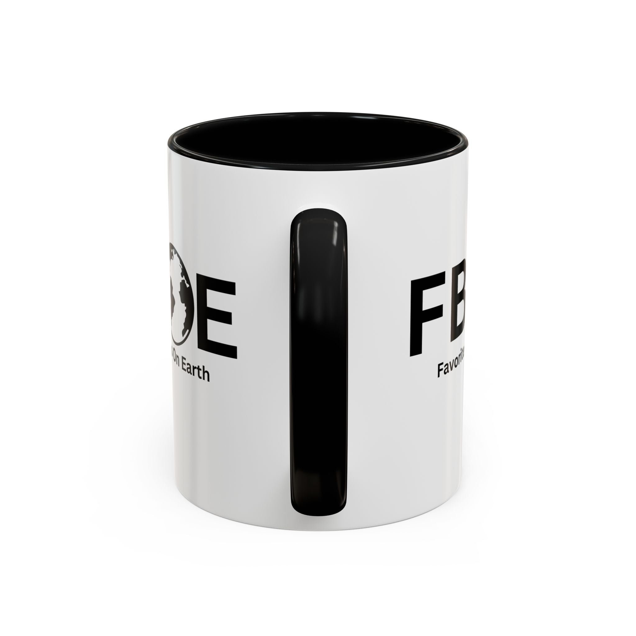 Favorite Boss On Earth (FBOE) Accent Coffee Mug (11oz, 15oz)