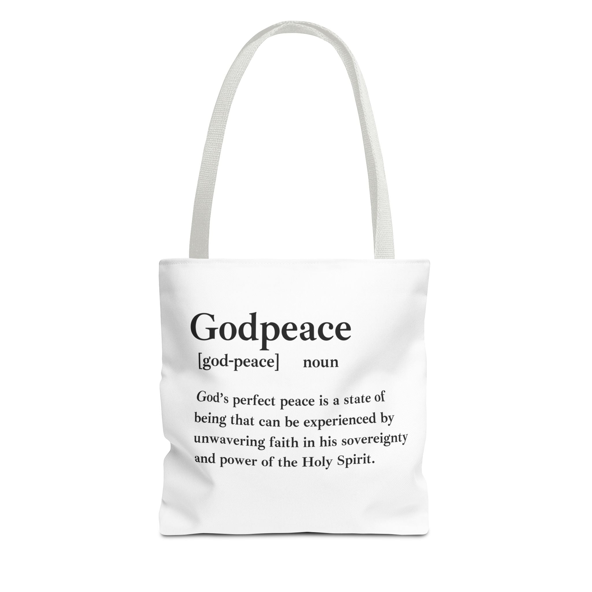 Godpeace Tote Bag - Custom Printed Stylish and Functional Tote