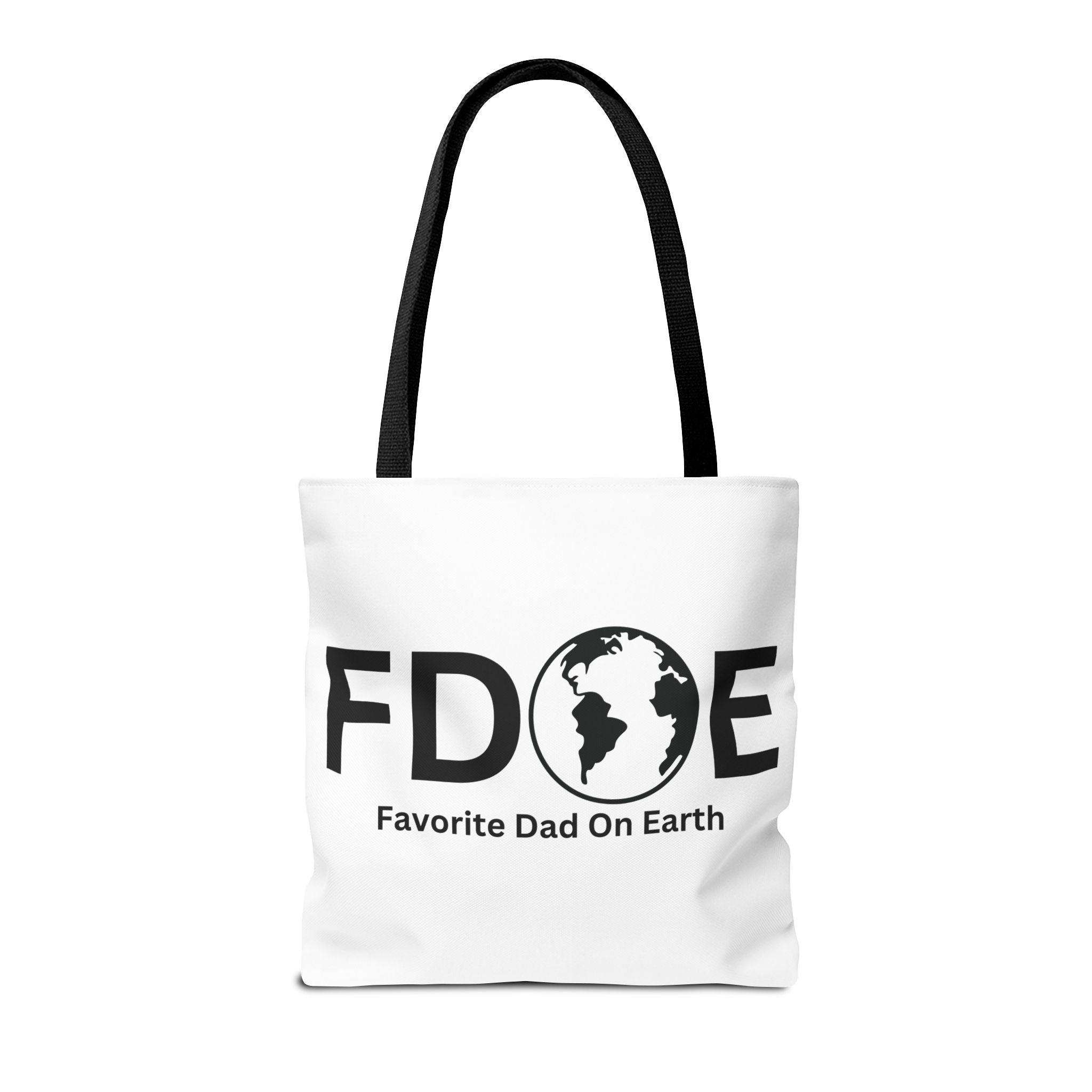 Favorite Dad On Earth (FDOE) Tote Bag- Custom Printed Stylish and Functional Tote