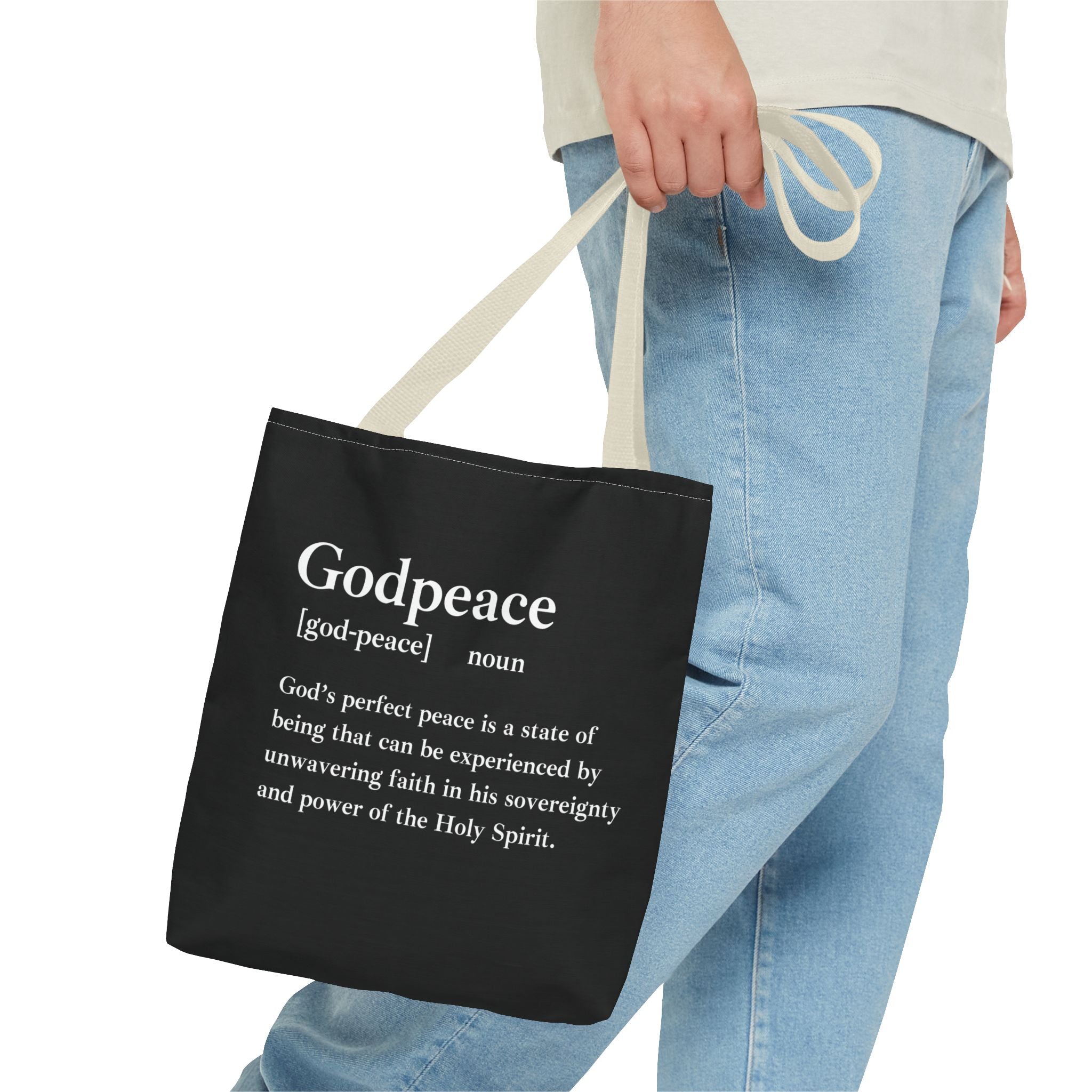 Godpeace Tote Bag - Custom Printed Stylish and Functional Tote