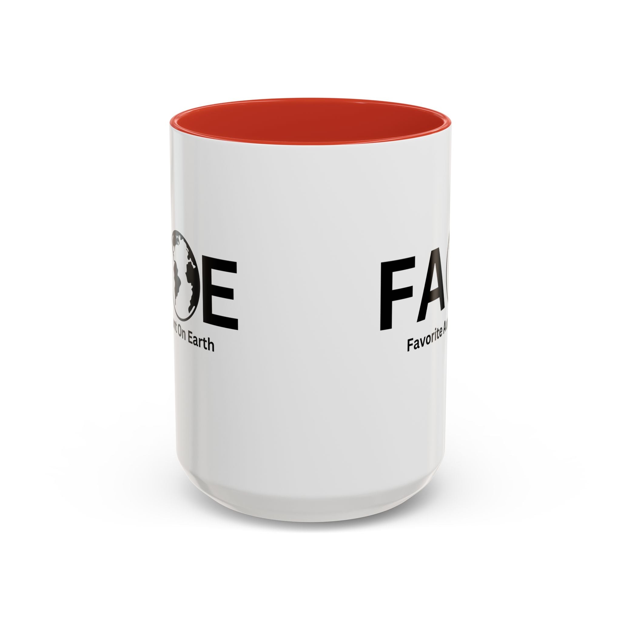 Favorite Aunt On Earth (FAOE) Accent Coffee Mug (11oz, 15oz)