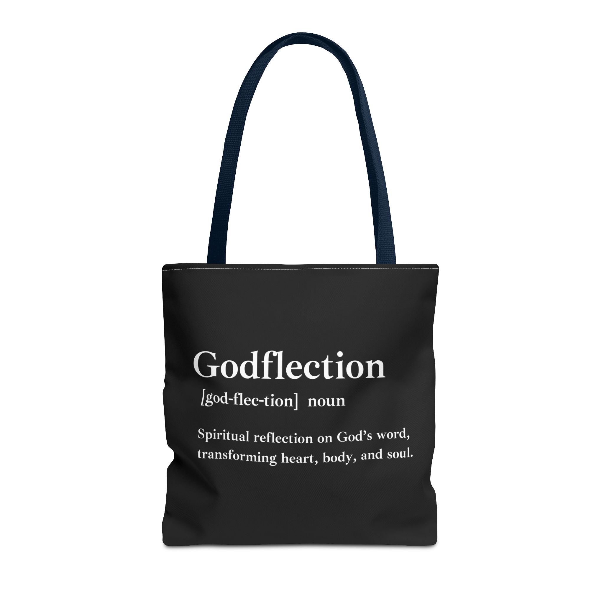 Godflection Tote Bag - Custom Printed Stylish and Functional Tote