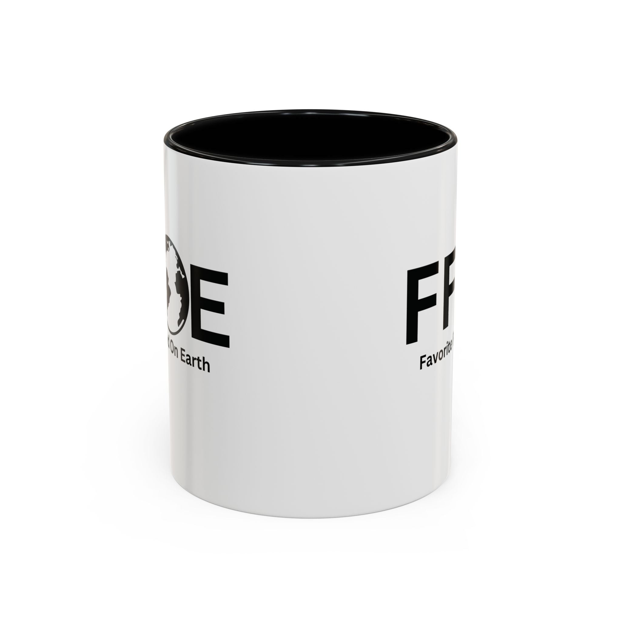 Favorite Friend On Earth (FFOE) Accent Coffee Mug (11oz, 15oz)