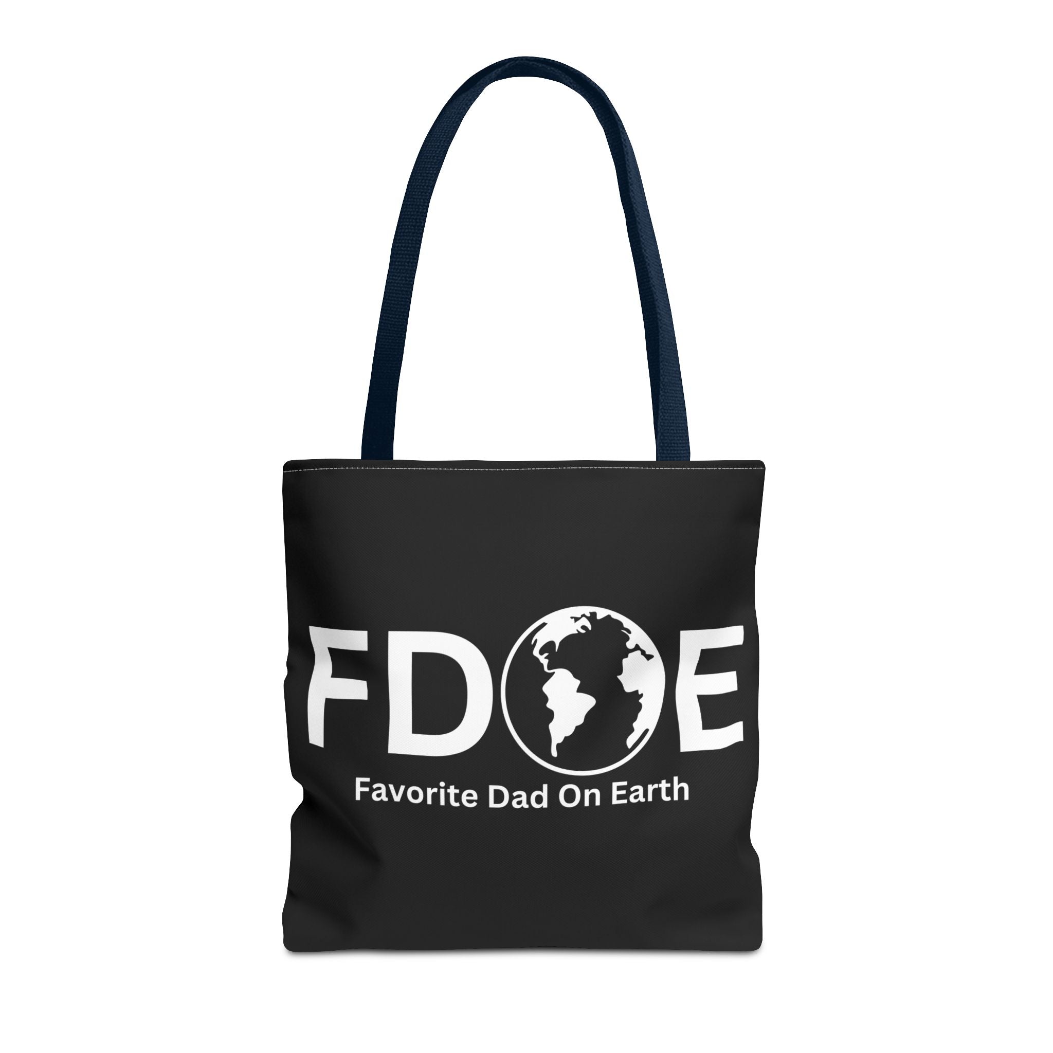 Favorite Dad On Earth (FDOE) Tote Bag- Custom Printed Stylish and Functional Tote