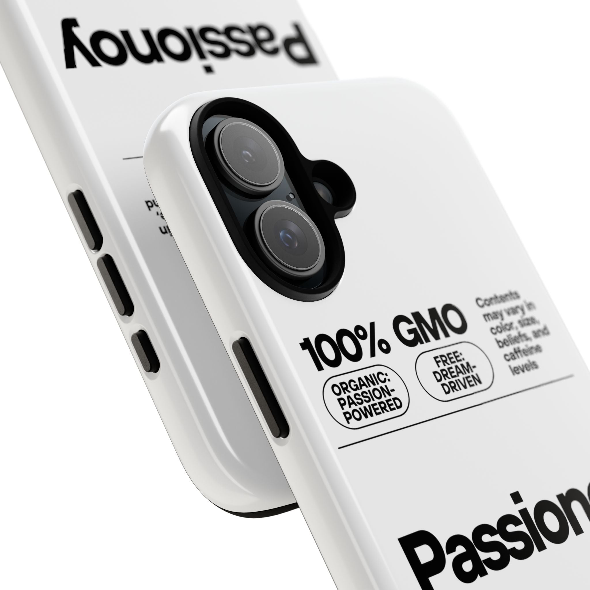 Passionoy Label Tough Cases - Custom Protective Phone Cases for iPhone, Samsung Galaxy, and Google Pixel