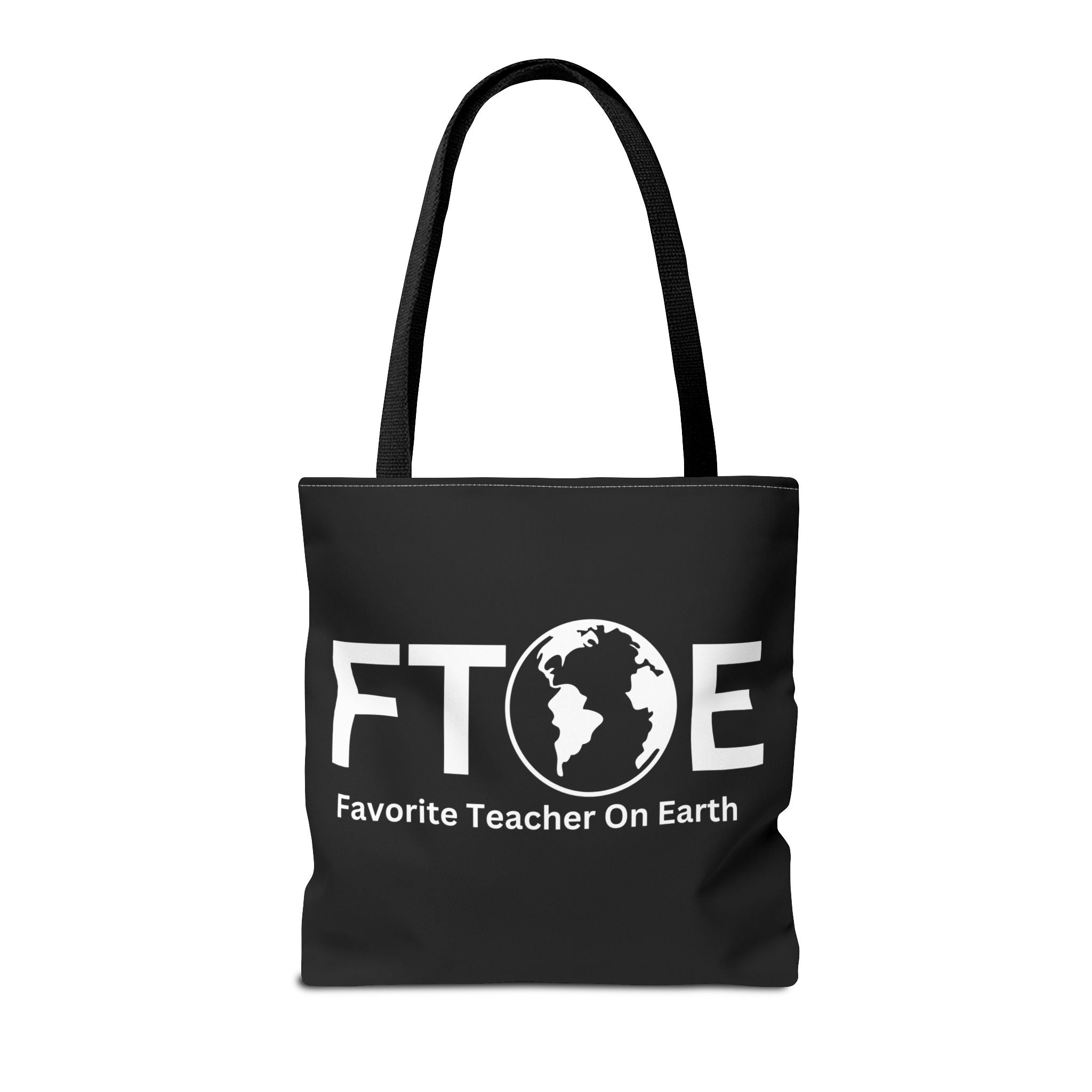 Favorite Teacher On Earth (FTOE) Tote Bag - Custom Printed Stylish and Functional Tote