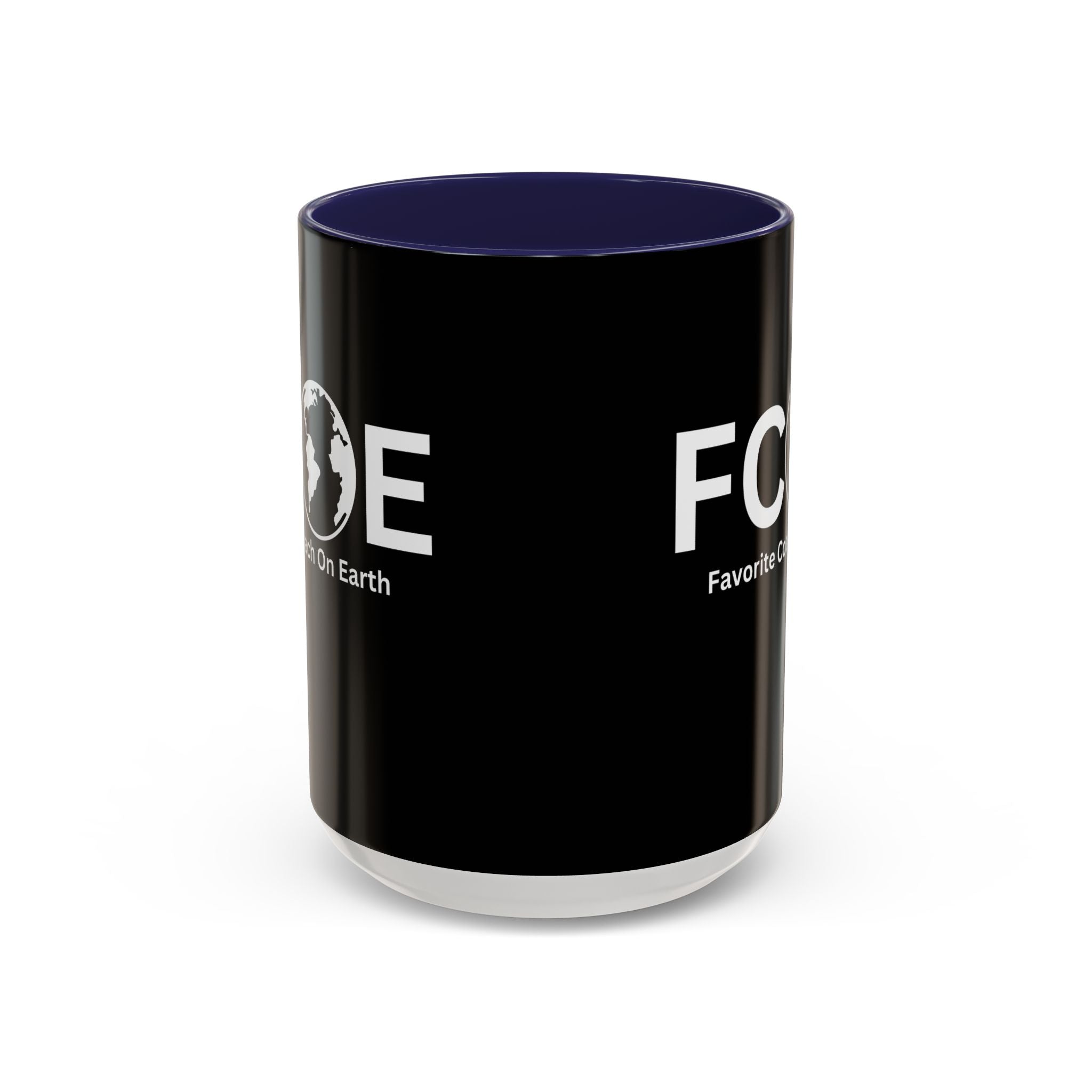 Favorite Coach On Earth (FCOE) Accent Coffee Mug (11oz, 15oz)