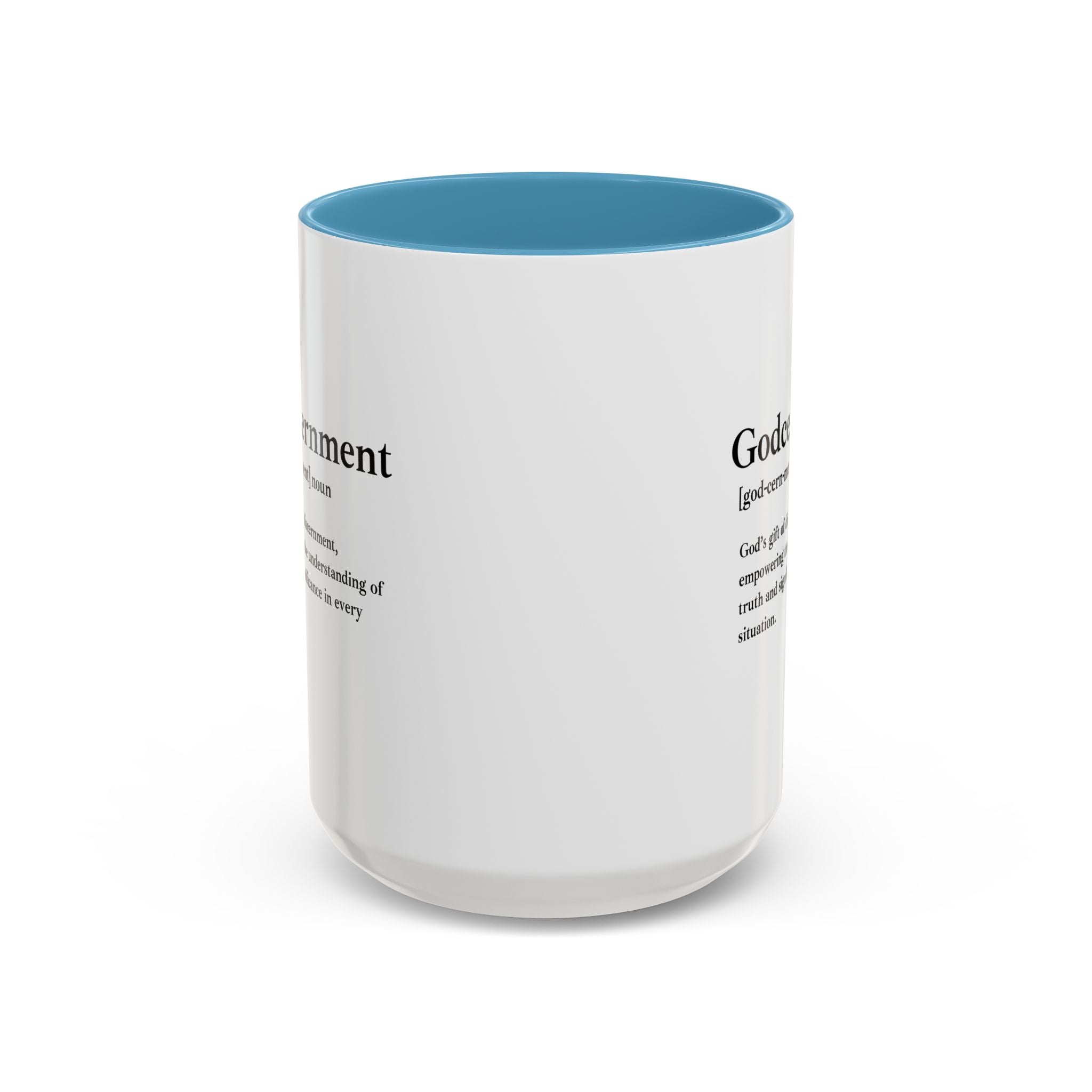 Godcernment Accent Coffee Mug (11oz, 15oz)