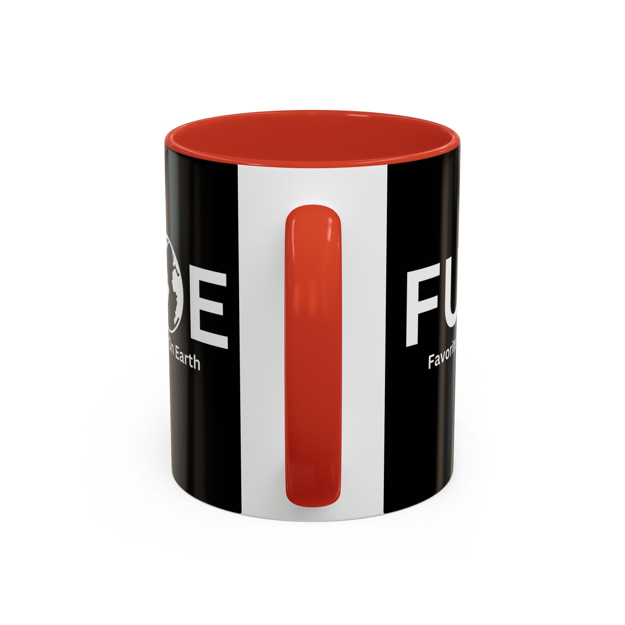 Favorite Uncle On Earth (FUOE) Accent Coffee Mug (11oz, 15oz)