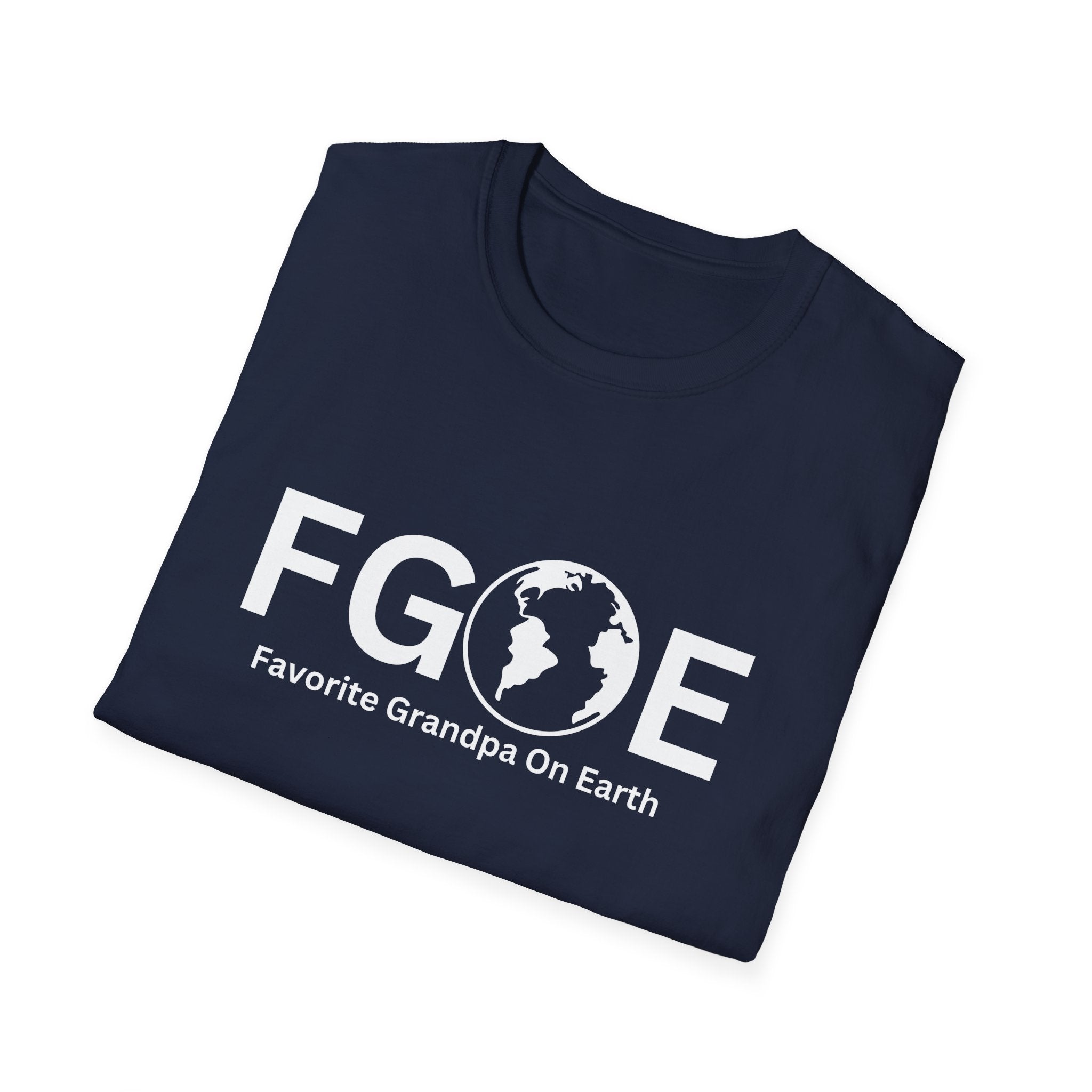 Favorite Grandpa On Earth (FGOE) Unisex Soft-Style T-Shirt