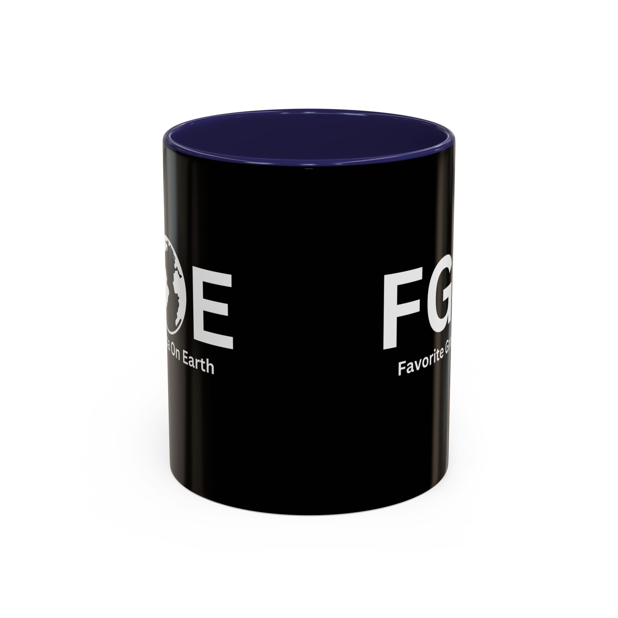 Favorite Grandpa On Earth (FGOE) Accent Coffee Mug (11oz, 15oz)