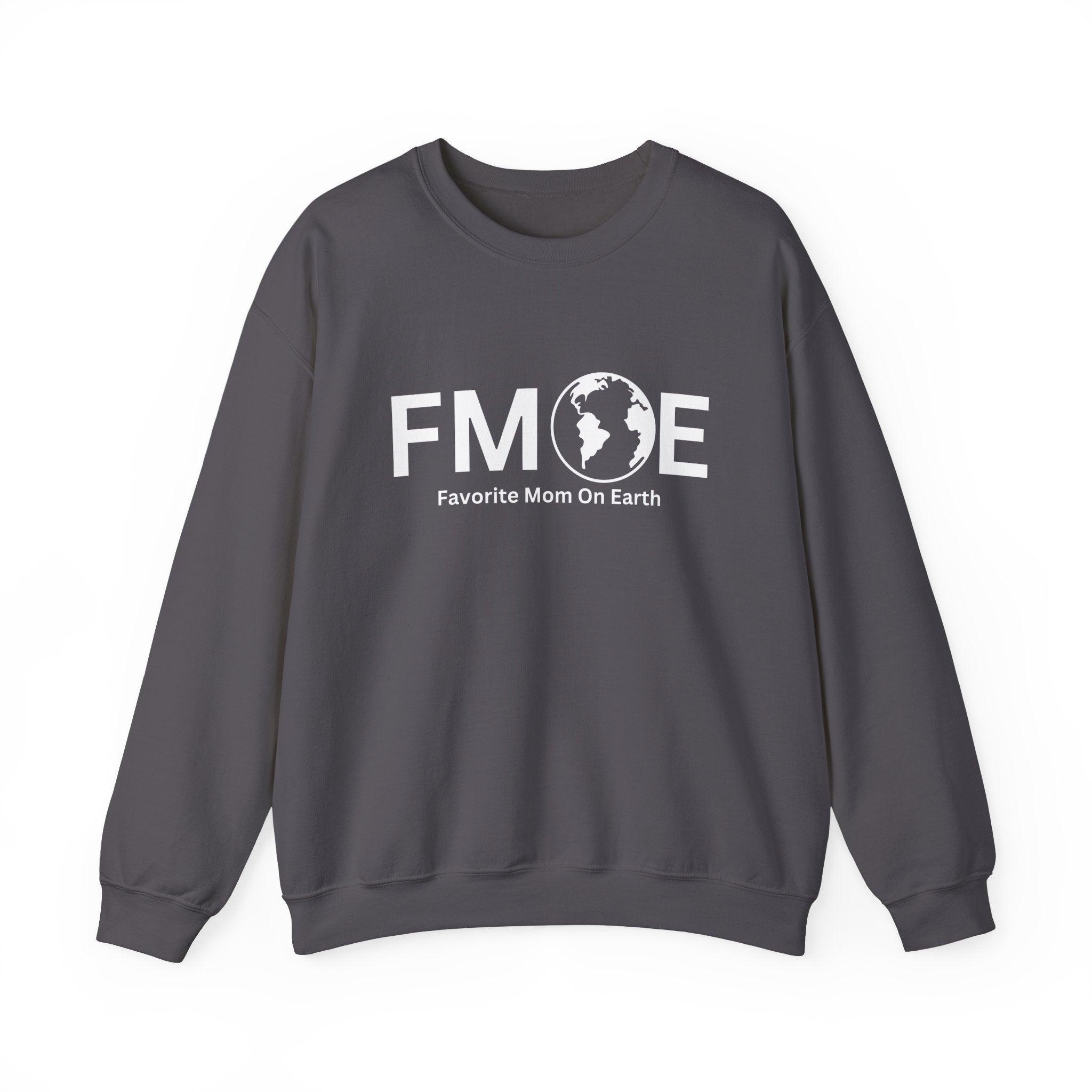 Favorite Mom On Earth Sweatshirt - (FMOE) Logo Crewneck for Women