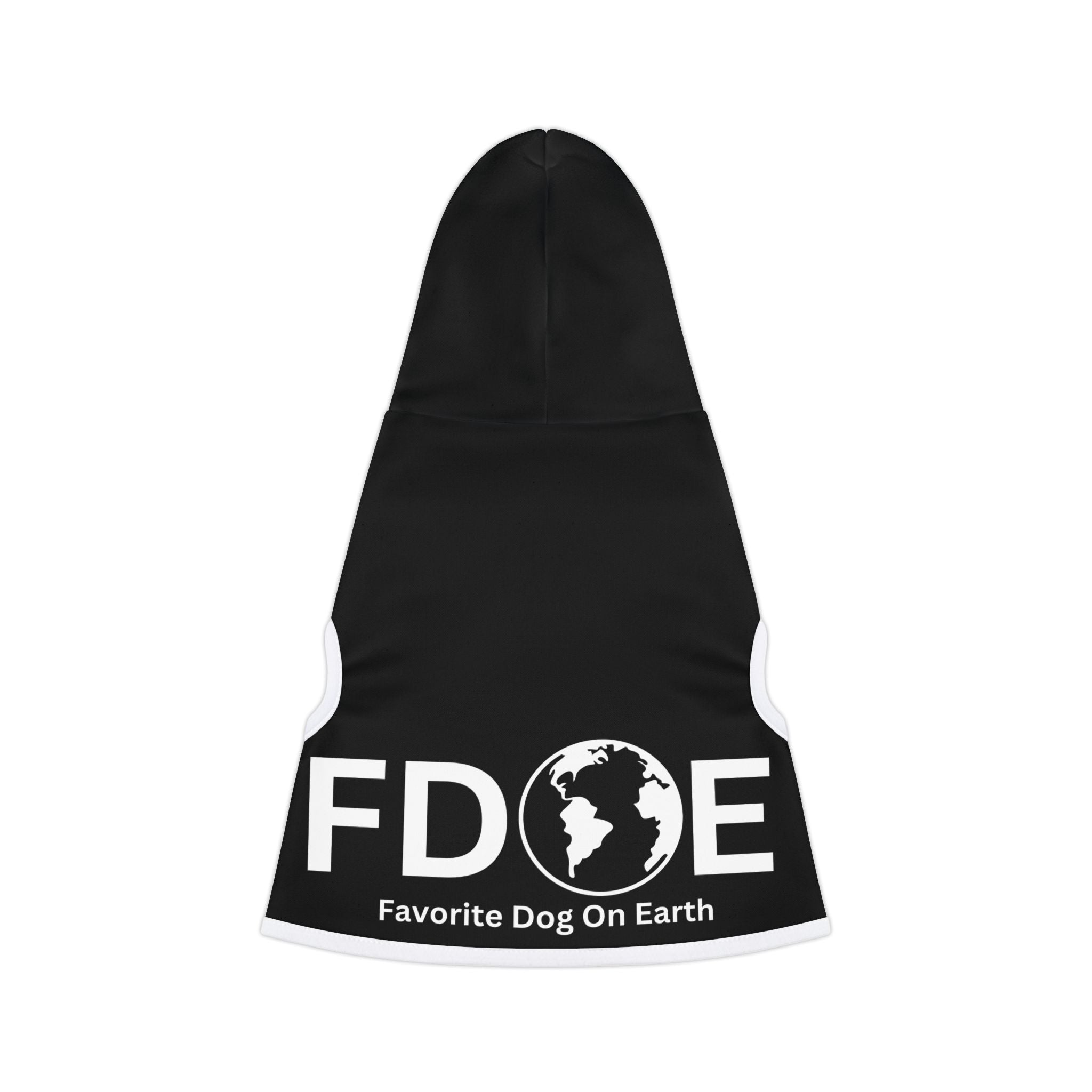 Favorite Dog On Earth (FDOE) Custom Pet Hoodie - Adorable and Stylish Hoodie for Your Furry Friend
