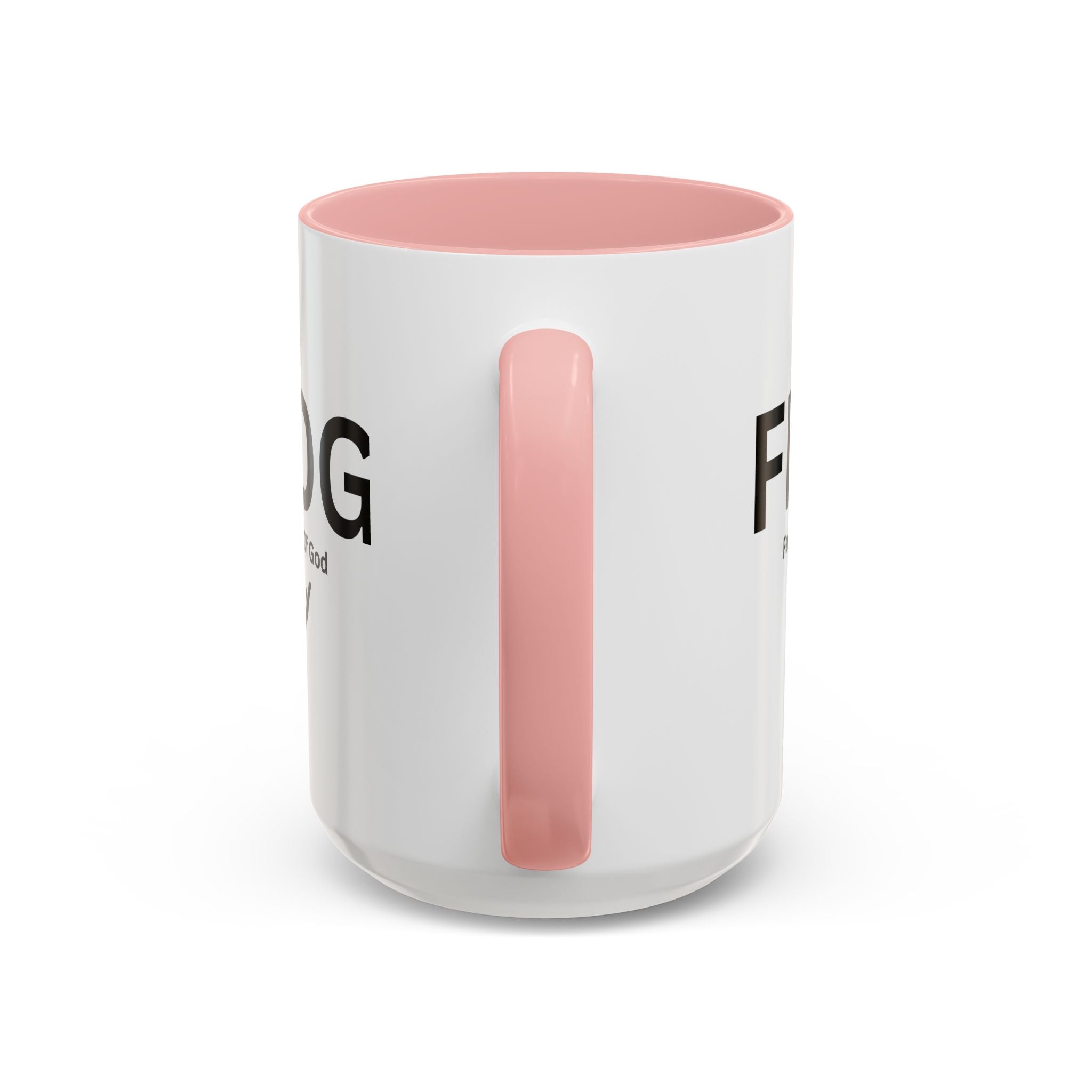 Favorite Man of God (FMOG) Accent Coffee Mug (11oz, 15oz)