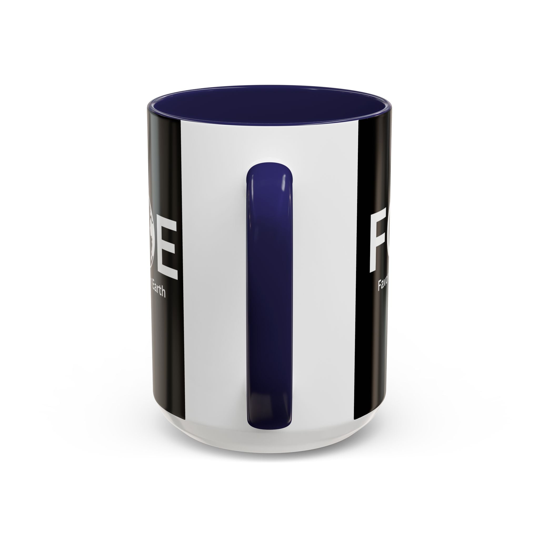 Favorite Cousin On Earth (FCOE) Accent Coffee Mug (11oz, 15oz)