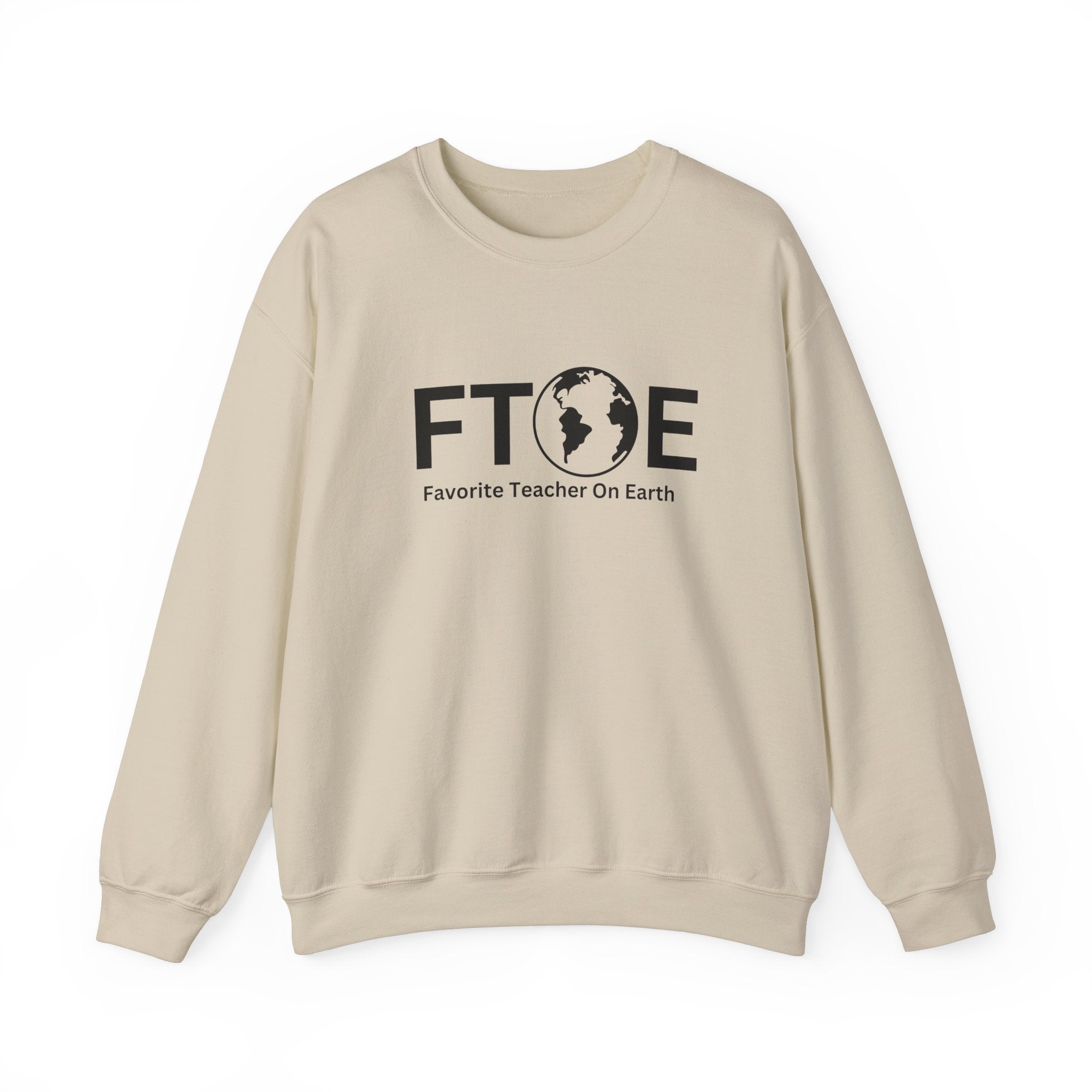 Favorite Teacher On Earth (FTOE) - Unisex Heavy Blend Crewneck Sweatshirt