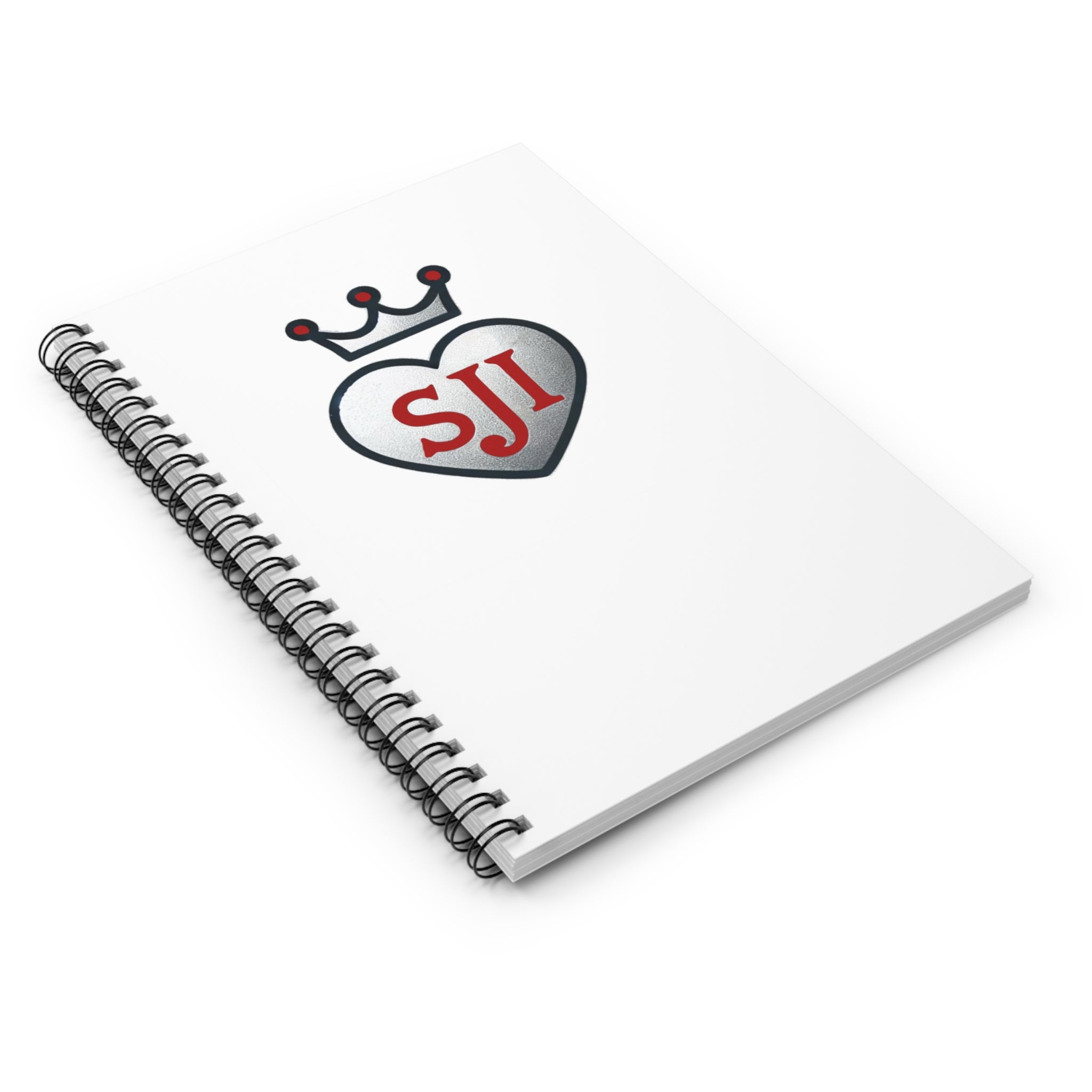 Senior Joy Initiative Logo Spiral Notebook - 118 Page Ruled Line Notebook for Everyday Use