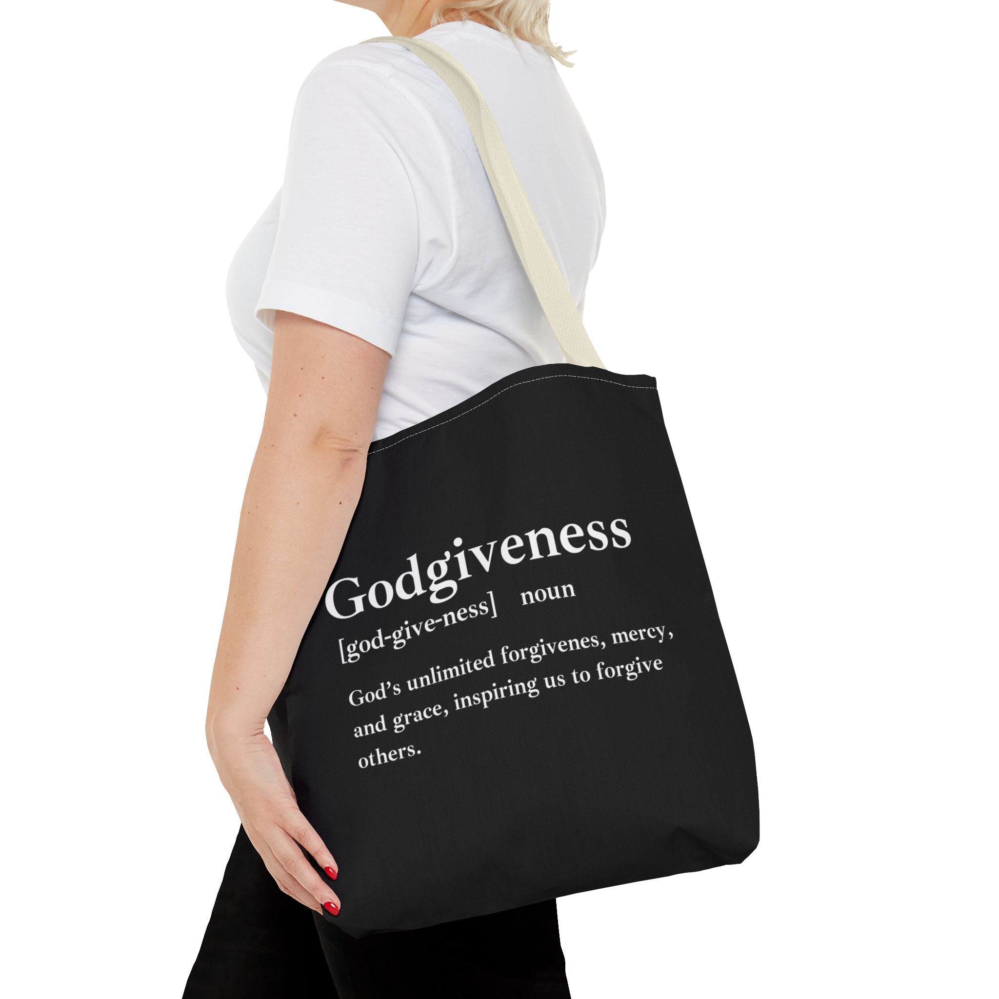 Godgiveness Tote Bag - Custom Printed Stylish and Functional Tote
