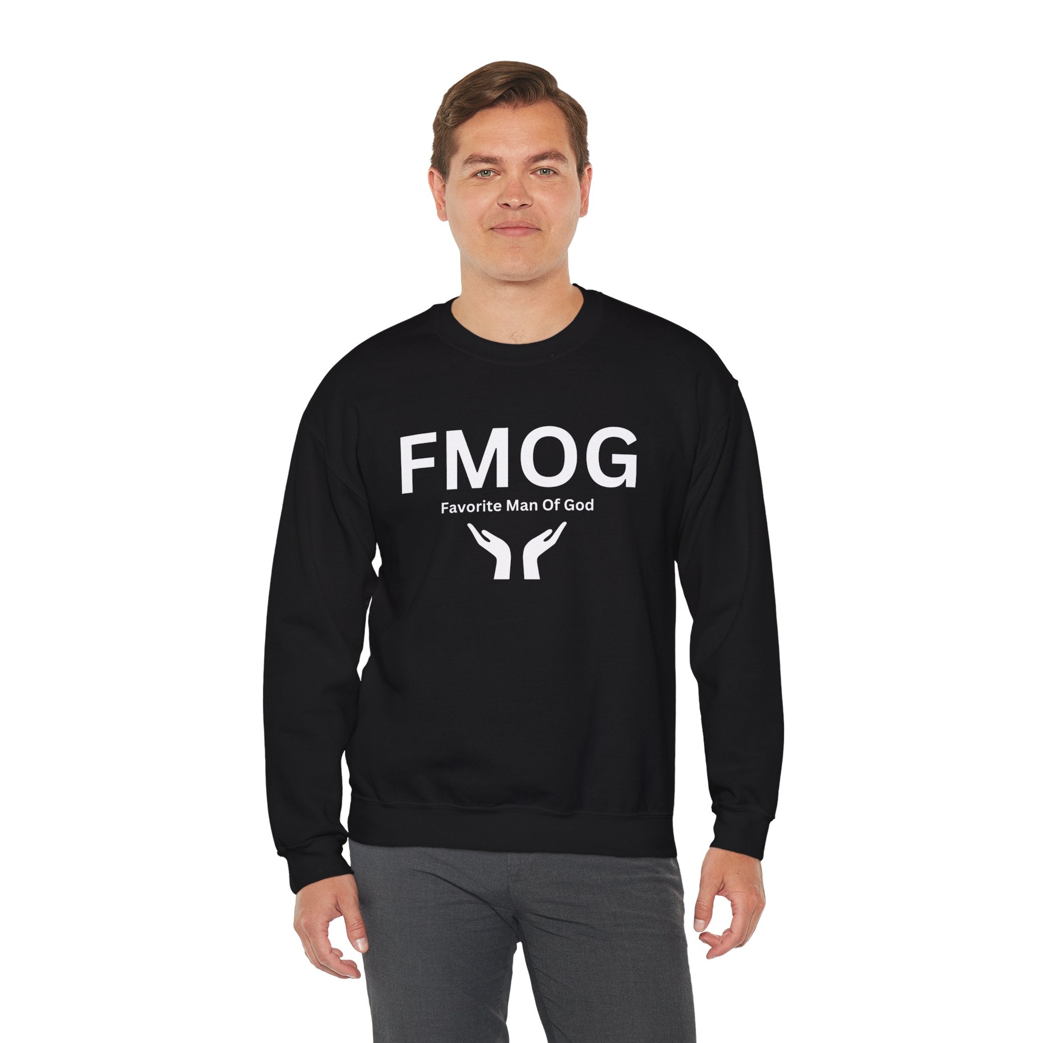 Favorite Man of God (FMOG) Unisex Heavy Blend™ Crewneck Sweatshirt
