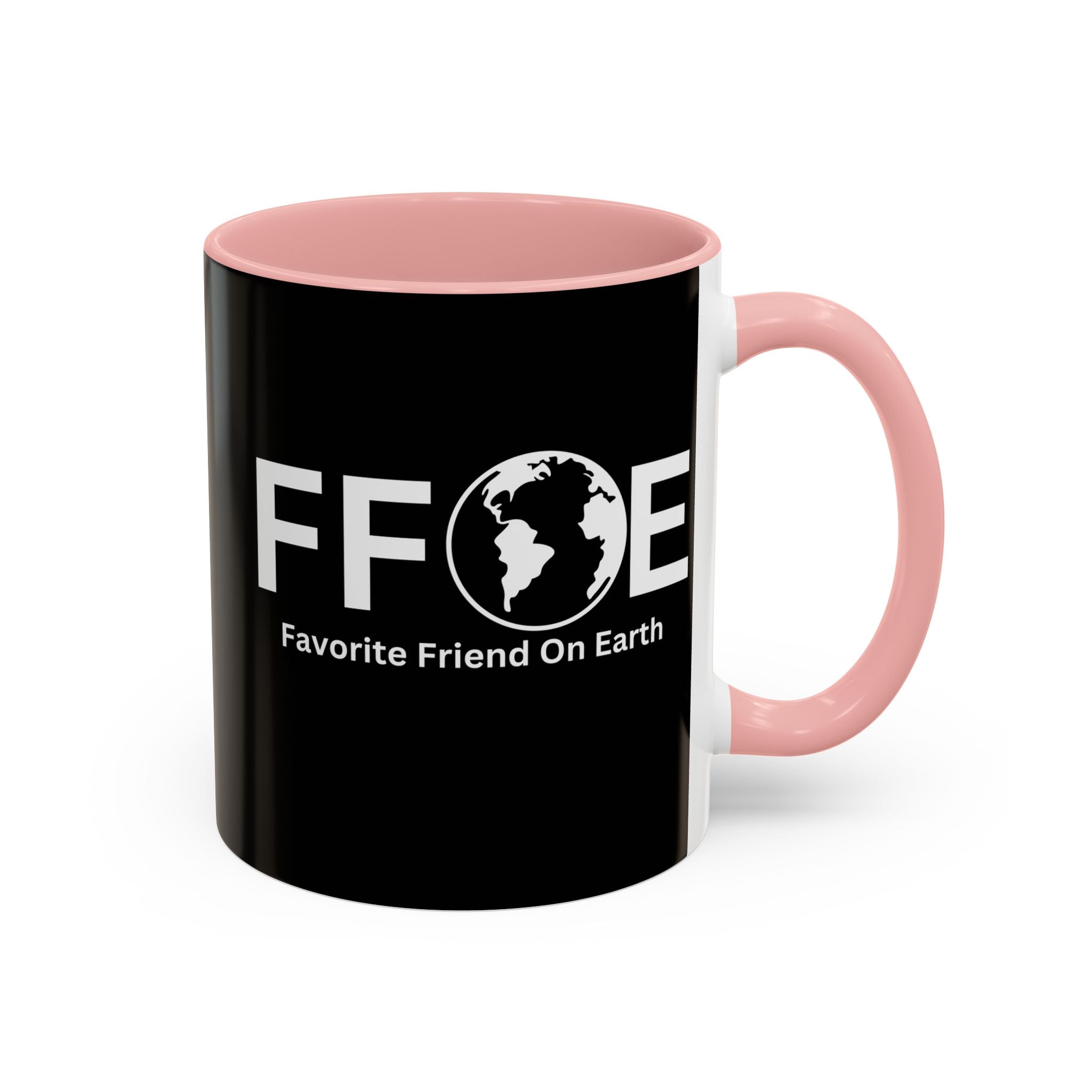 Favorite Friend On Earth (FFOE) Accent Coffee Mug (11oz, 15oz)