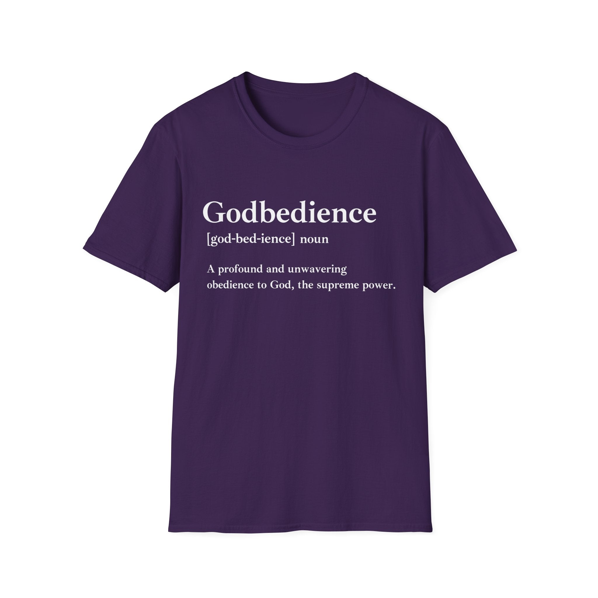 Godbedience Unisex Softstyle T-Shirt