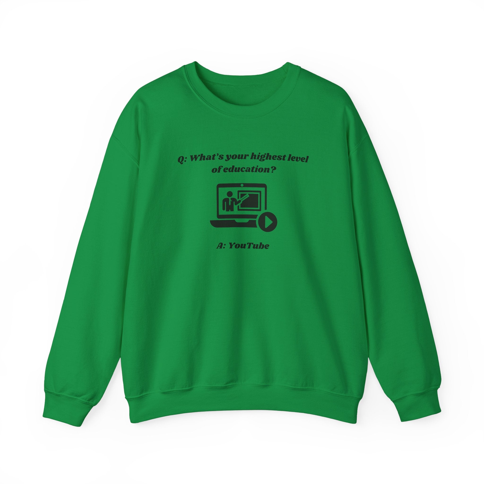 What's your highest level of education? YouTube - Unisex Sweatshirt