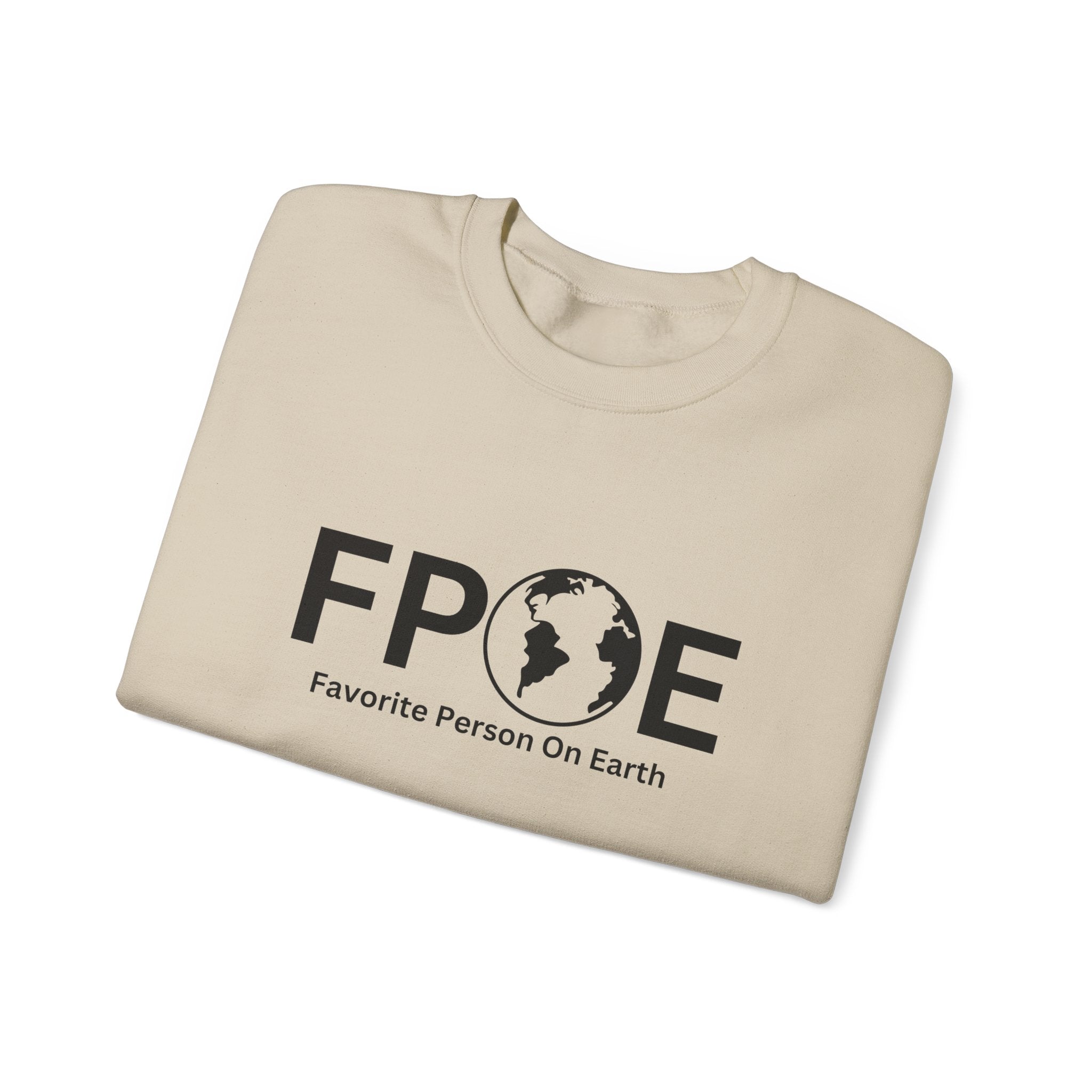 Favorite Person On Earth (FPOE) - Unisex Heavy Blend Crewneck Sweatshirt