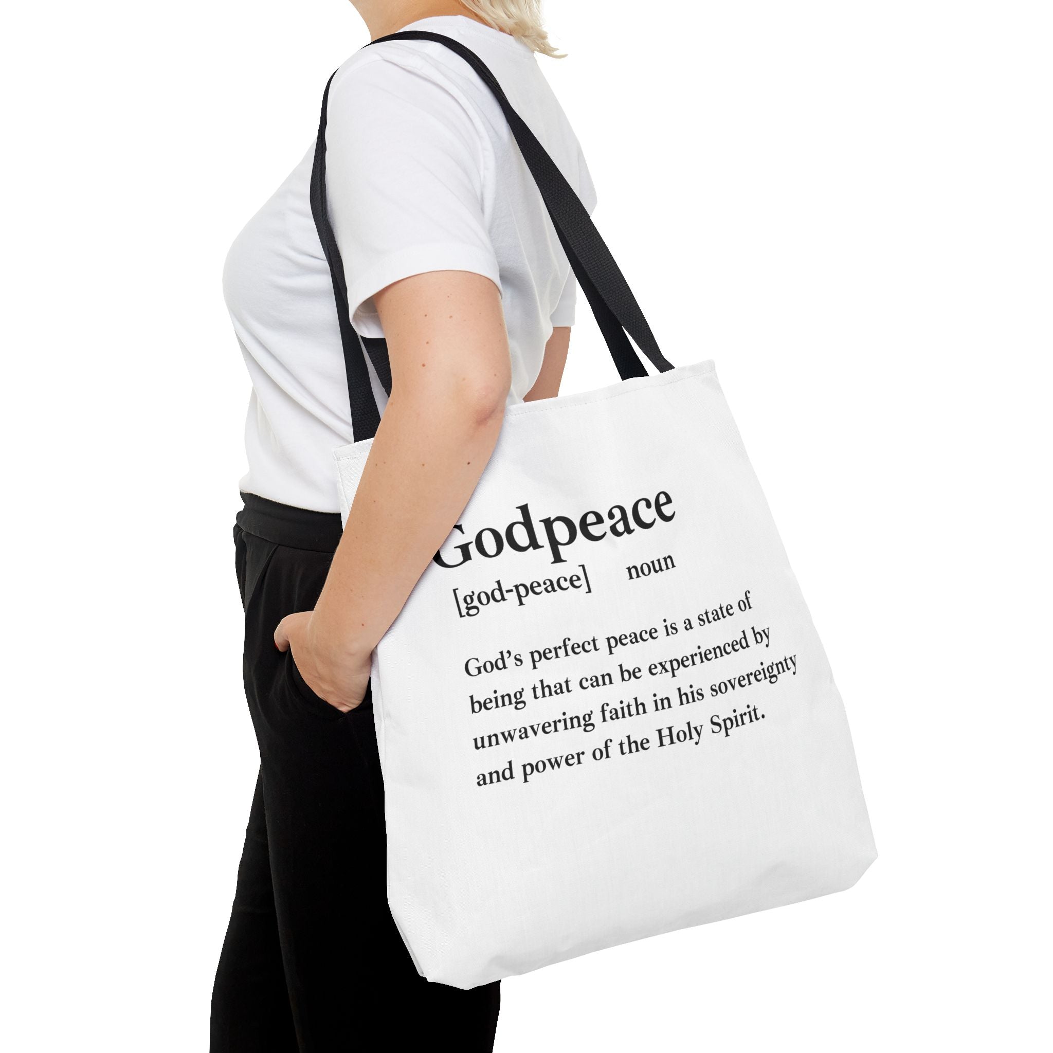 Godpeace Tote Bag - Custom Printed Stylish and Functional Tote