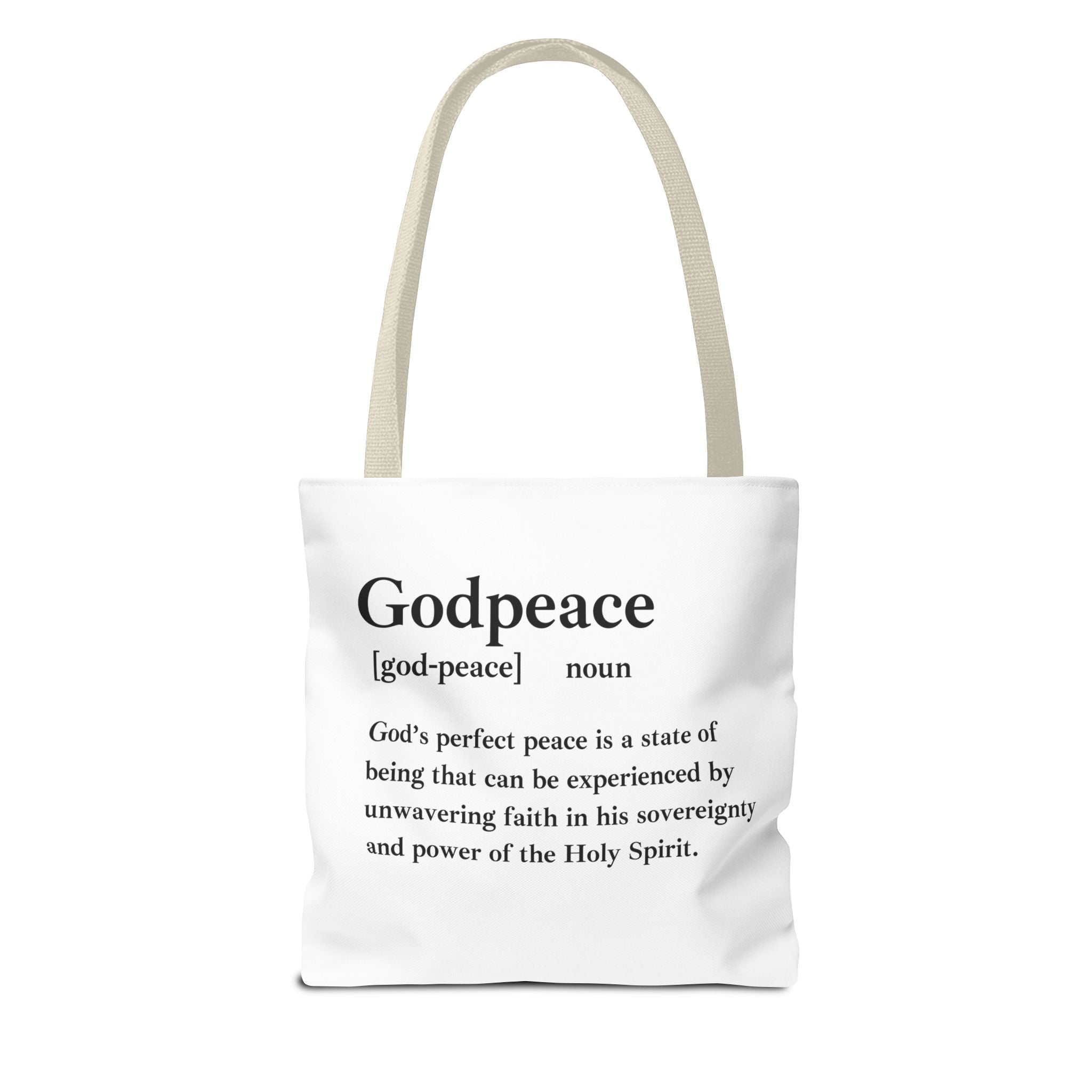 Godpeace Tote Bag - Custom Printed Stylish and Functional Tote