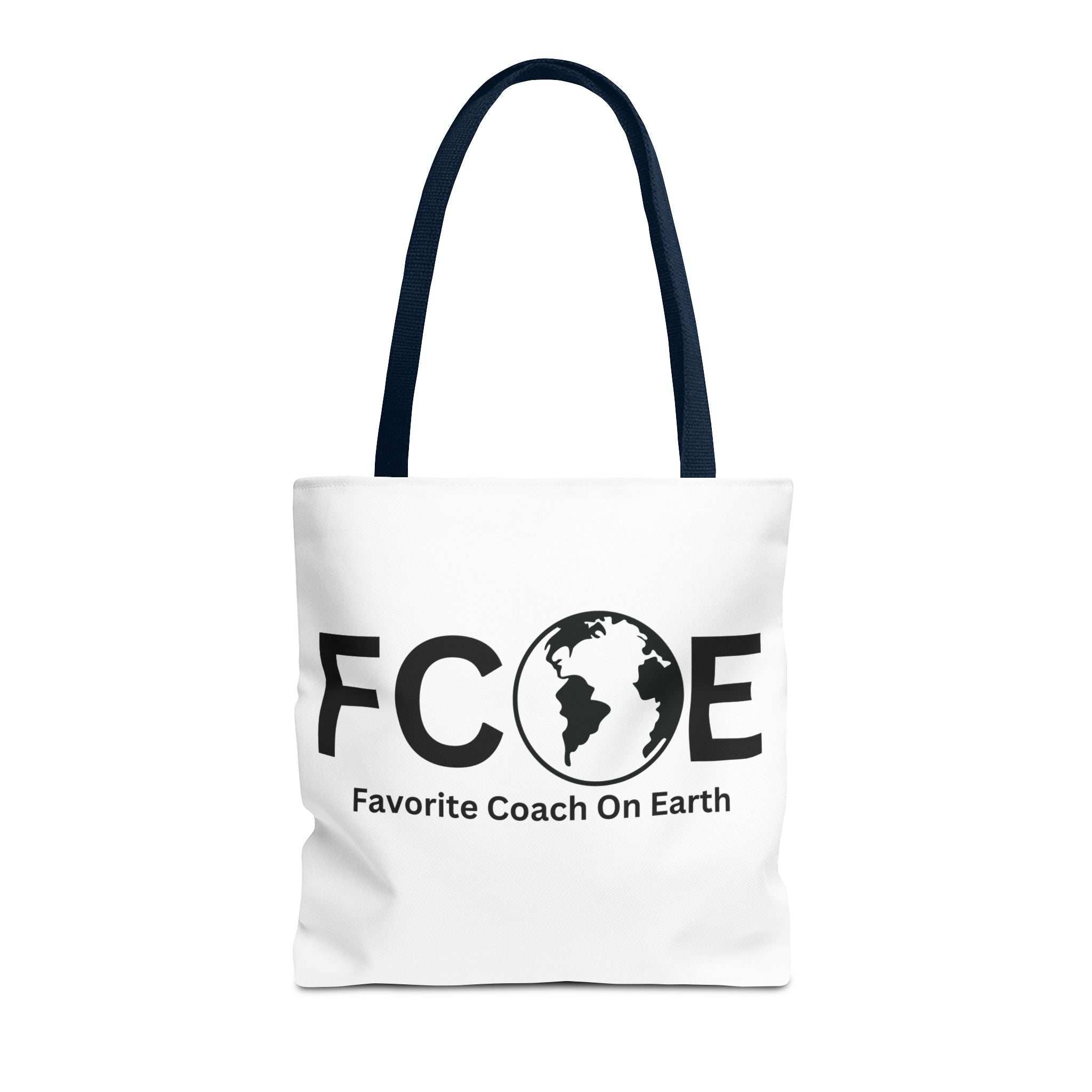 Favorite Coach On Earth (FCOE) Tote Bag - Custom Printed Stylish and Functional Tote