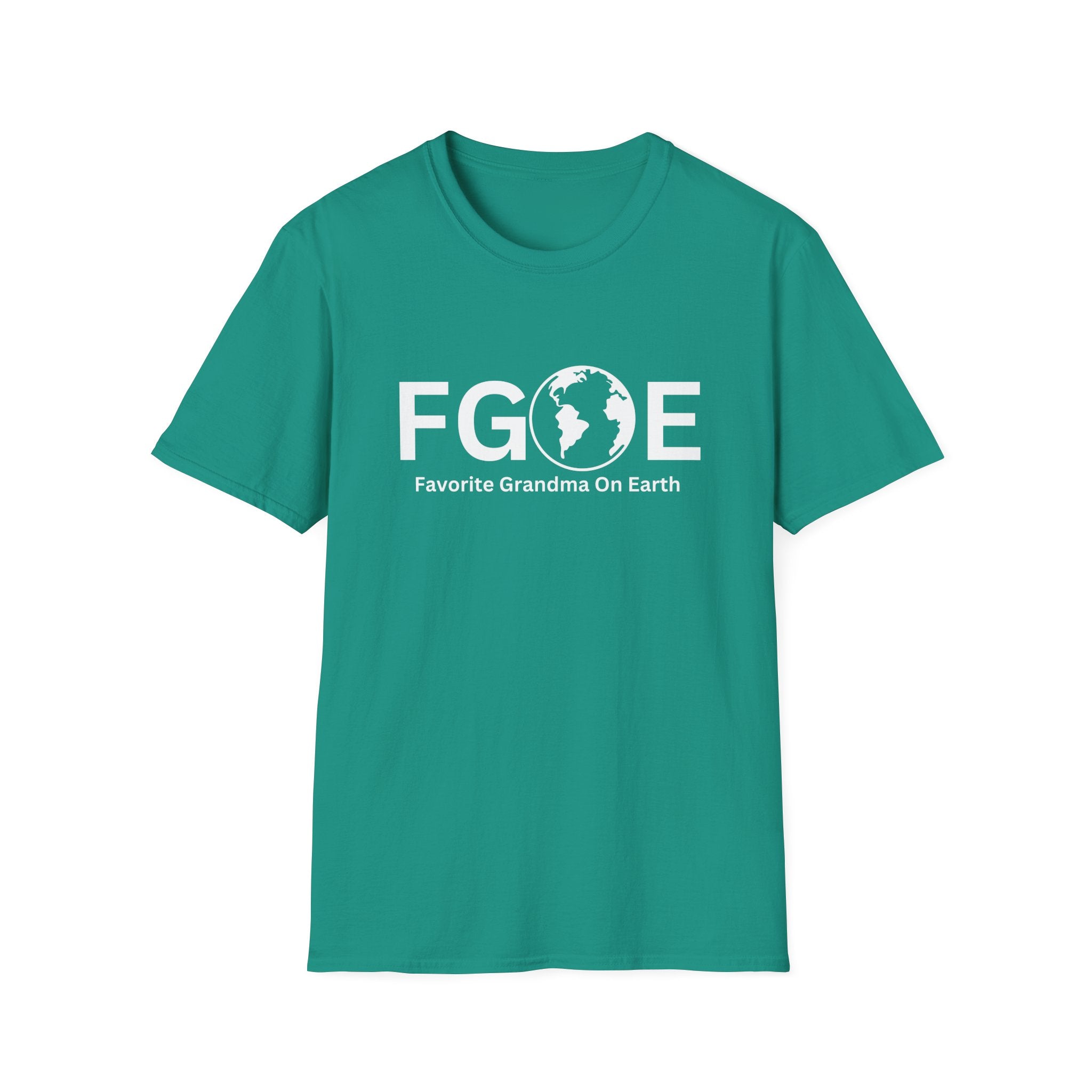 Favorite Grandma on Earth T-Shirt - (FGOE) Logo Tee for Women