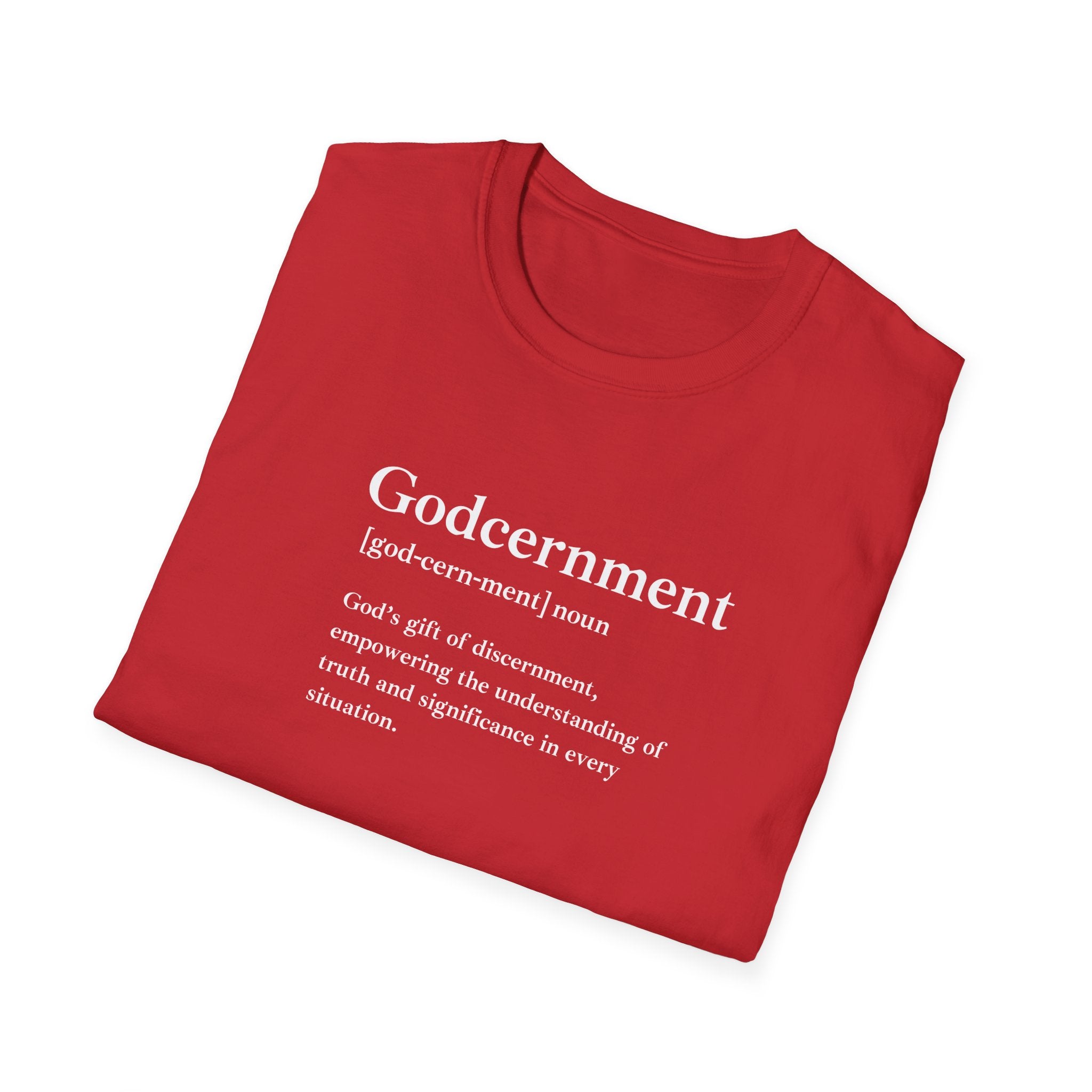 Godcernment Unisex Soft-Style T-Shirt