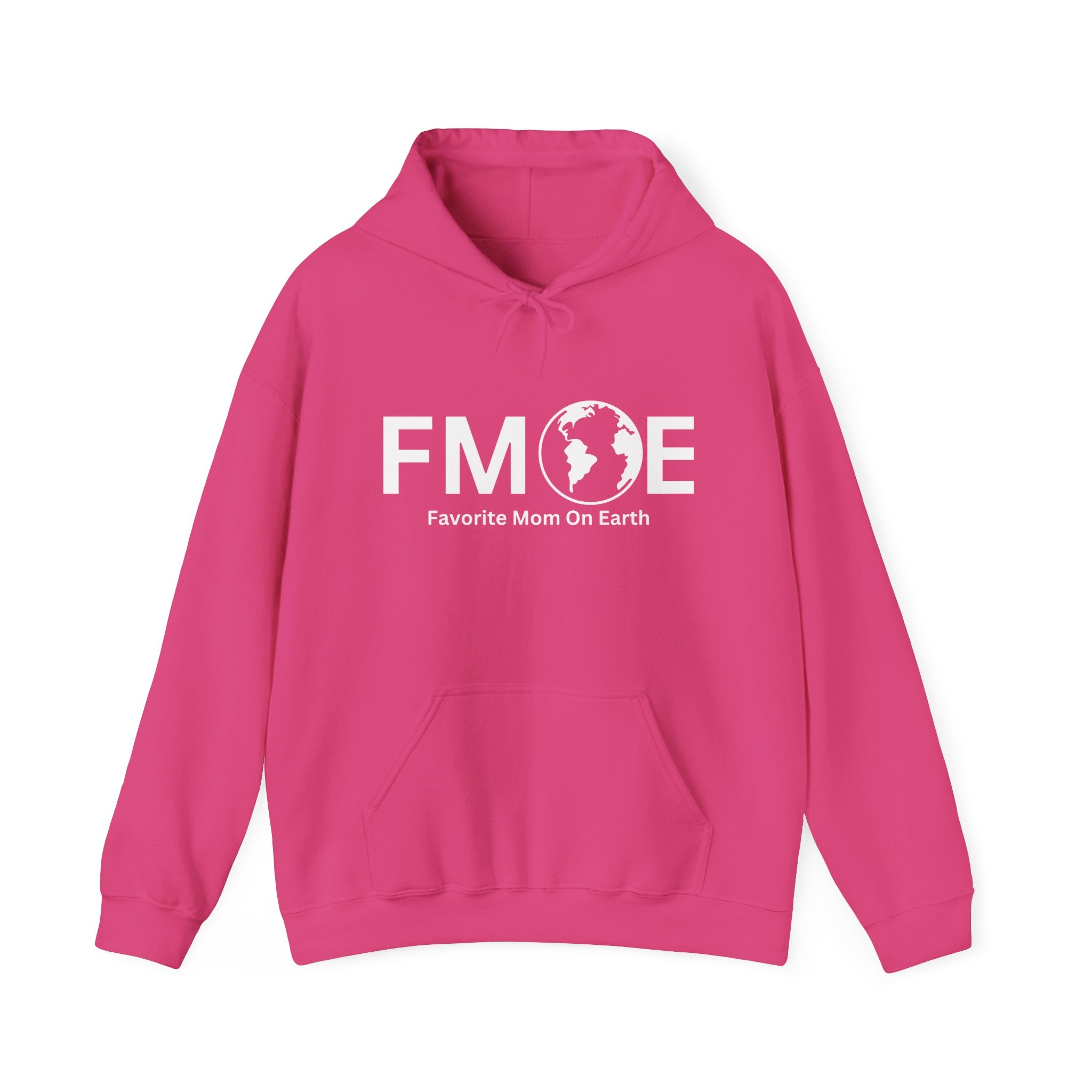 Favorite Mom On Earth Hoodie - (FMOE) Logo Hooded Sweatshirt for Women