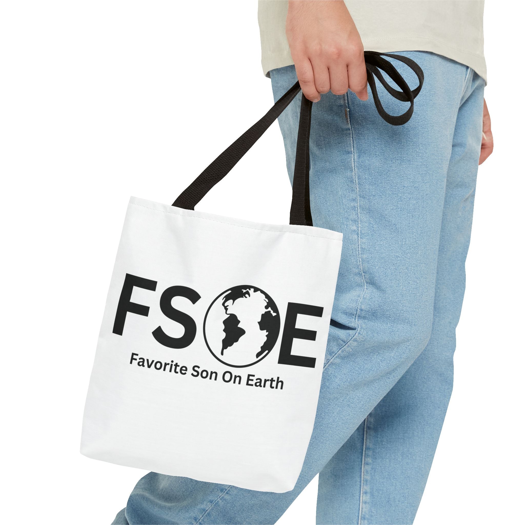 Favorite Son On Earth (FSOE) Tote Bag - Custom Printed Stylish and Functional Tote