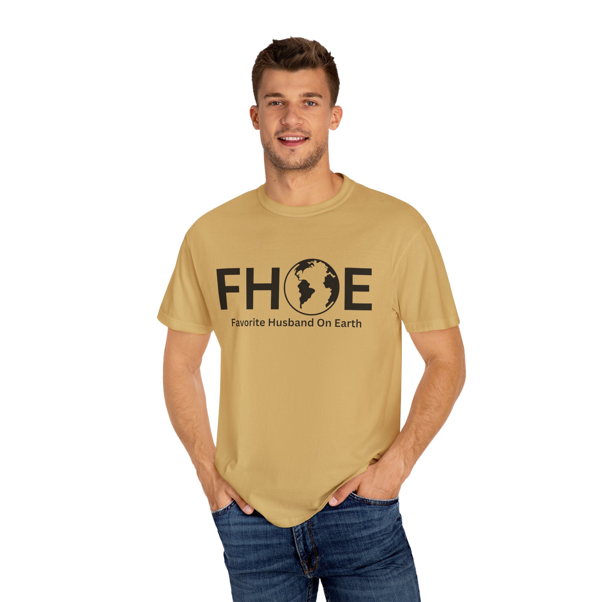 Favorite Husband On Earth (FHOE) Comfort Colors 1717 Garment-Dyed T-Shirt – Soft & Stylish
