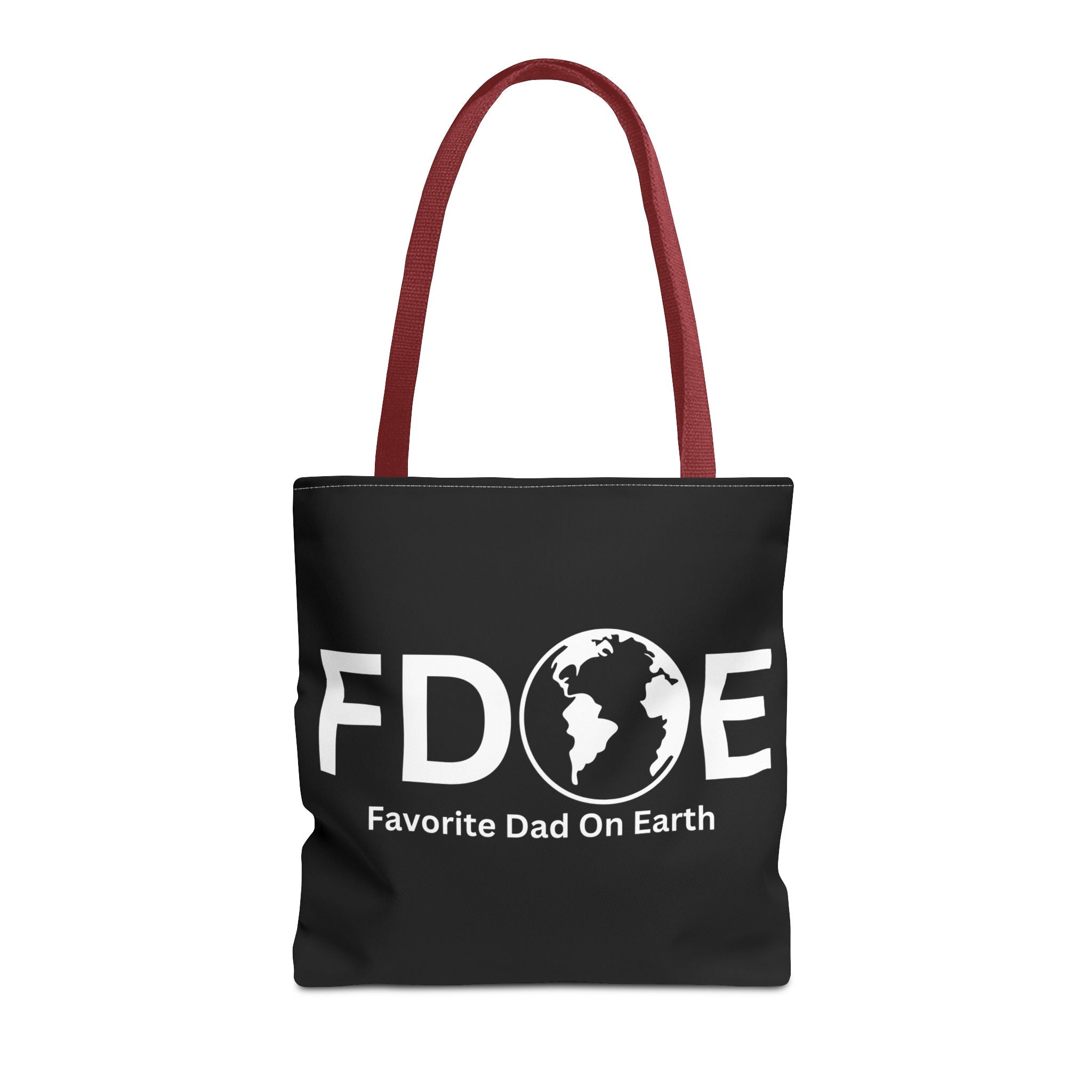 Favorite Dad On Earth (FDOE) Tote Bag- Custom Printed Stylish and Functional Tote