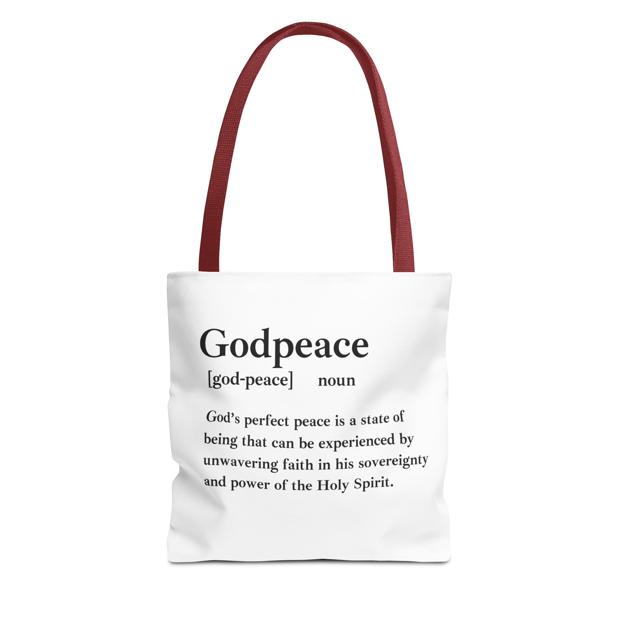 Godpeace Tote Bag - Custom Printed Stylish and Functional Tote